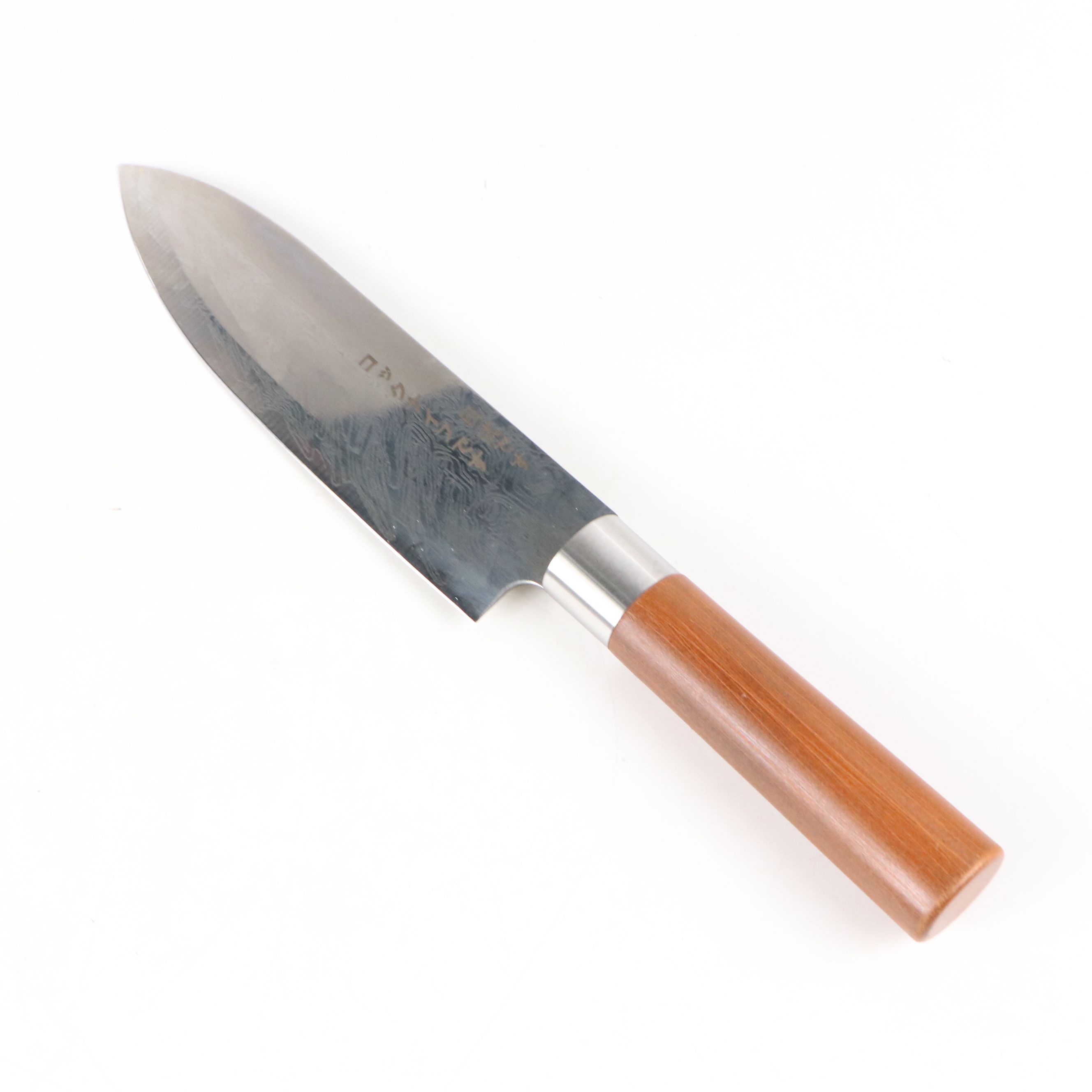 Japanese Style Etched Stainless Steel Chef's Knives with Other Cleaver