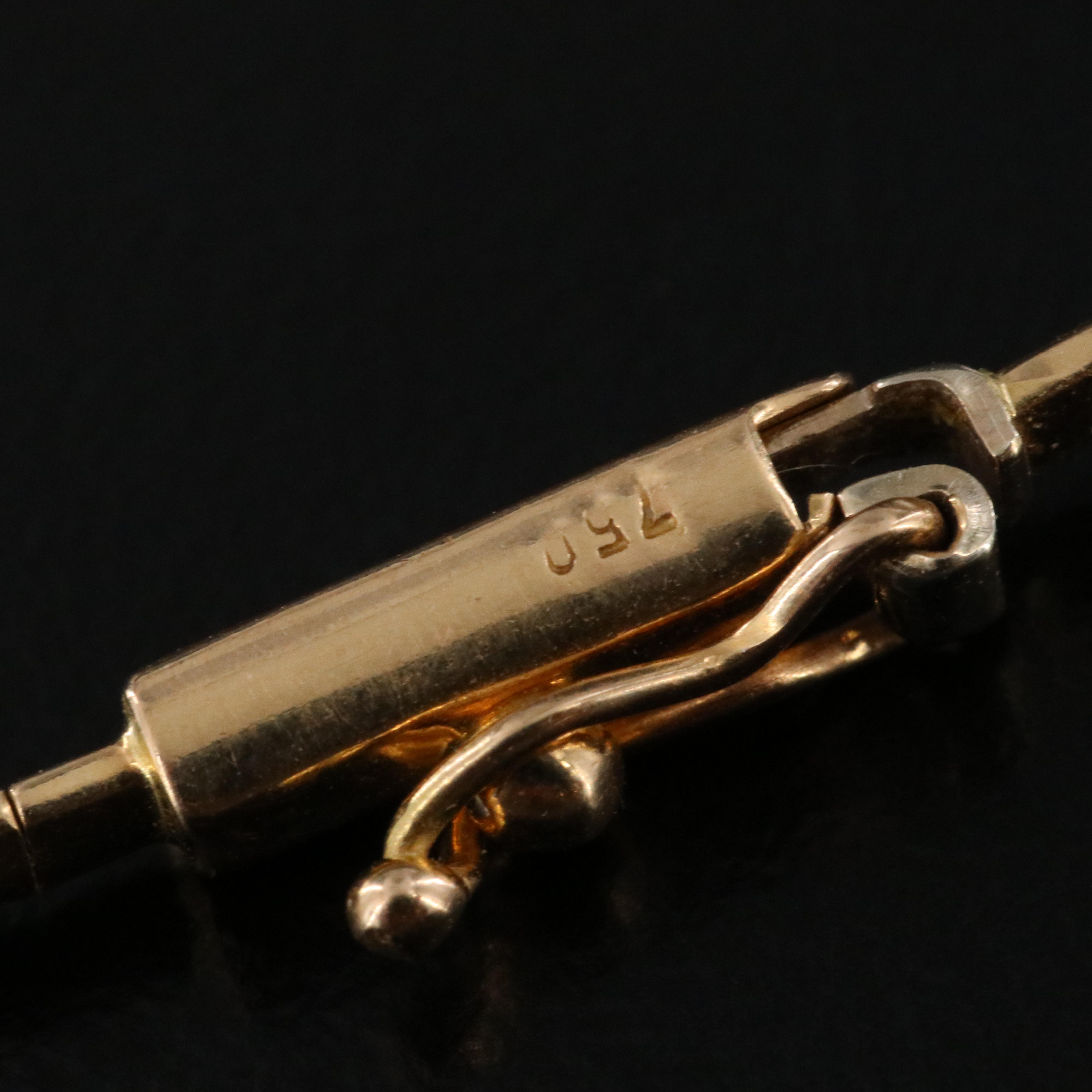 18K Omega Chain Necklace