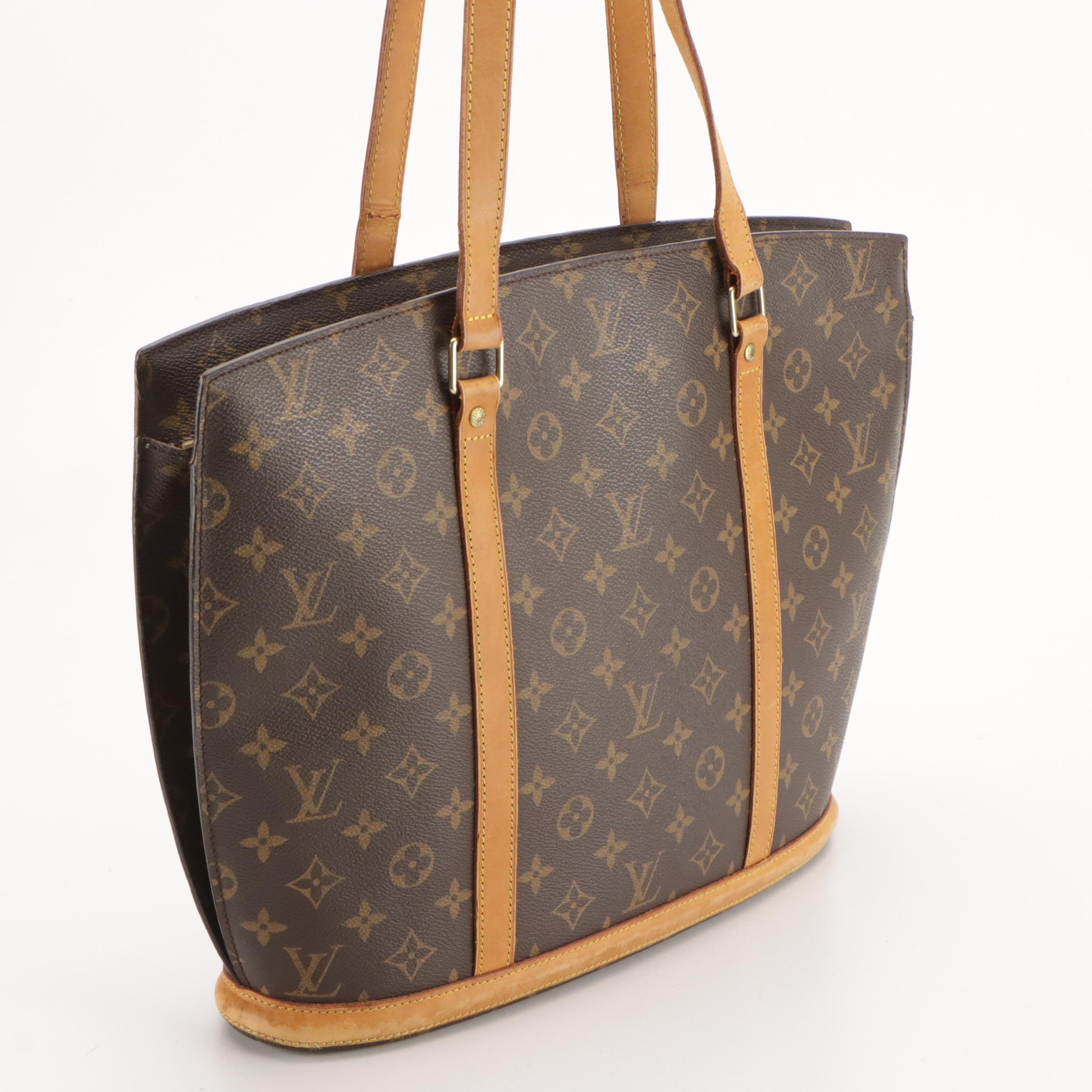 Louis Vuitton Babylone Shoulder Bag in Monogram Canvas and Vachetta Leather