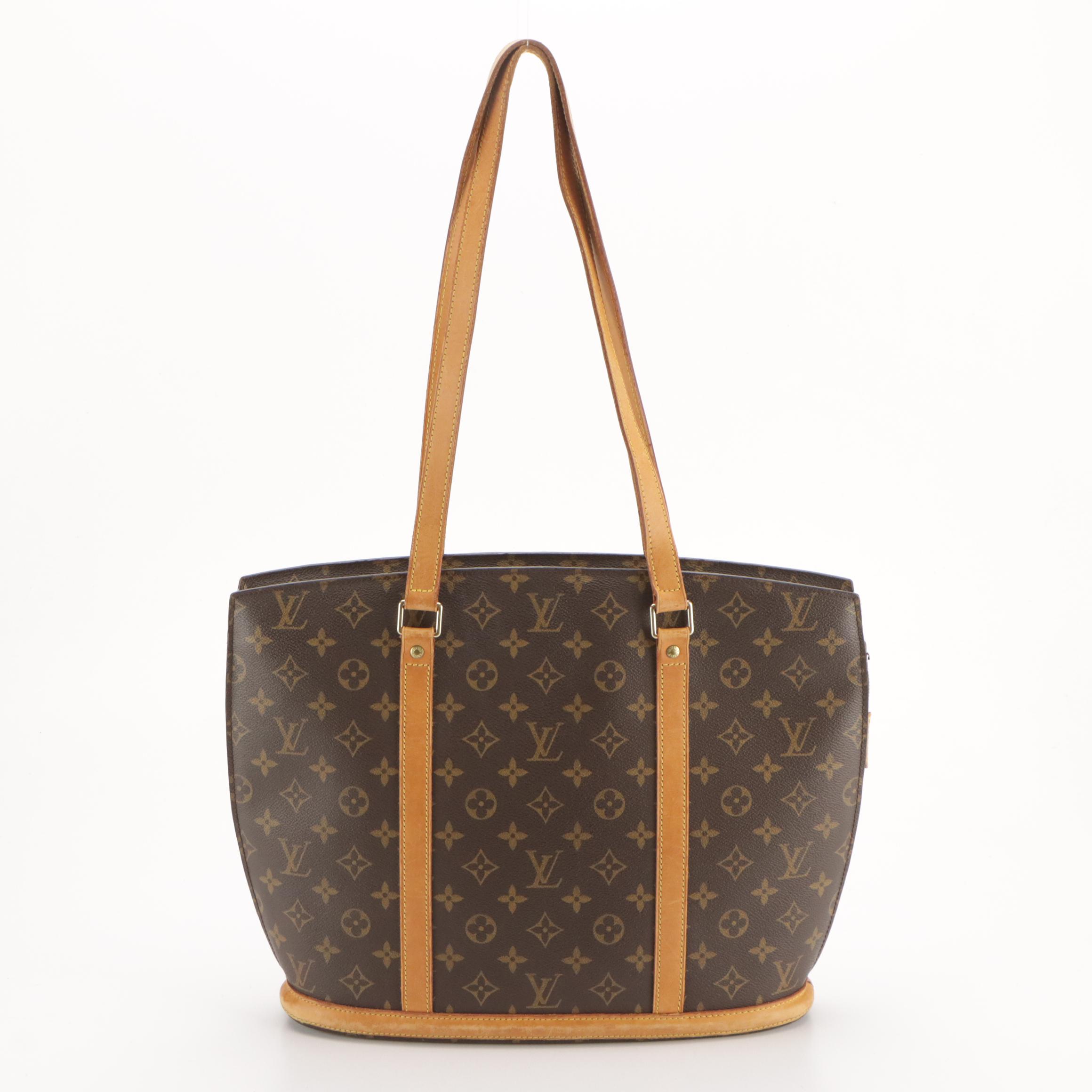 Louis Vuitton Babylone Shoulder Bag in Monogram Canvas and Vachetta Leather