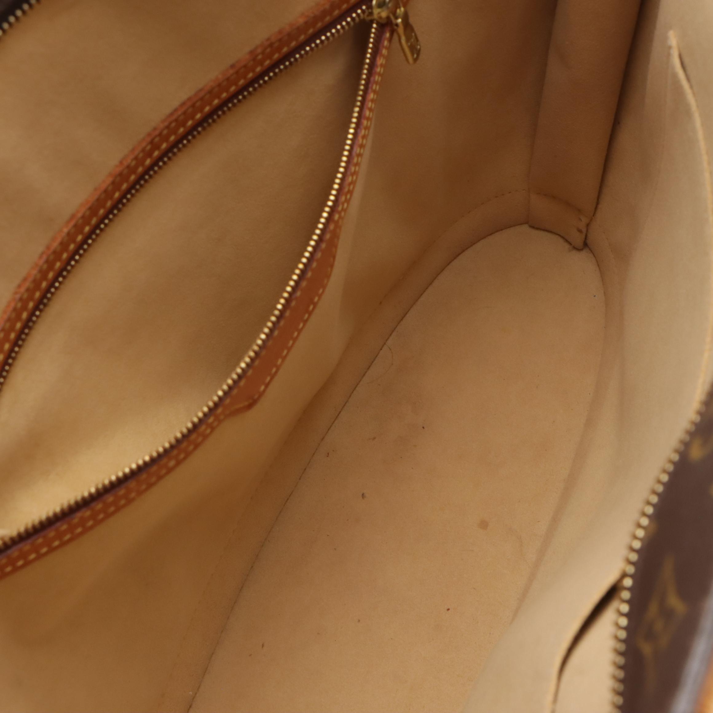 Louis Vuitton Babylone Shoulder Bag in Monogram Canvas and Vachetta Leather