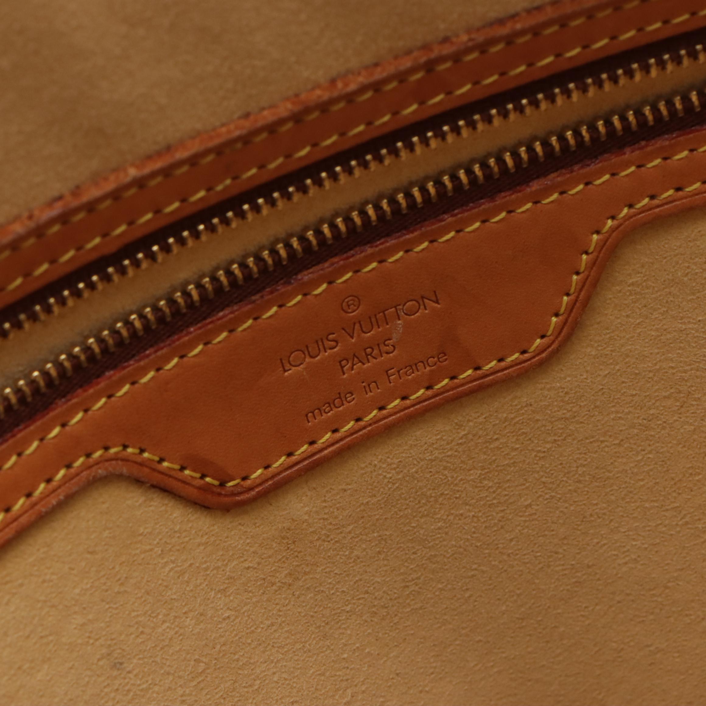 Louis Vuitton Babylone Shoulder Bag in Monogram Canvas and Vachetta Leather