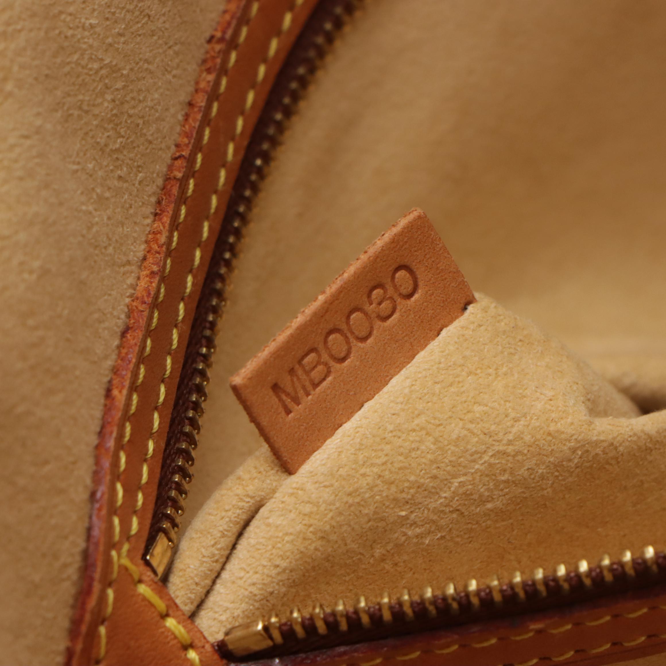 Louis Vuitton Babylone Shoulder Bag in Monogram Canvas and Vachetta Leather