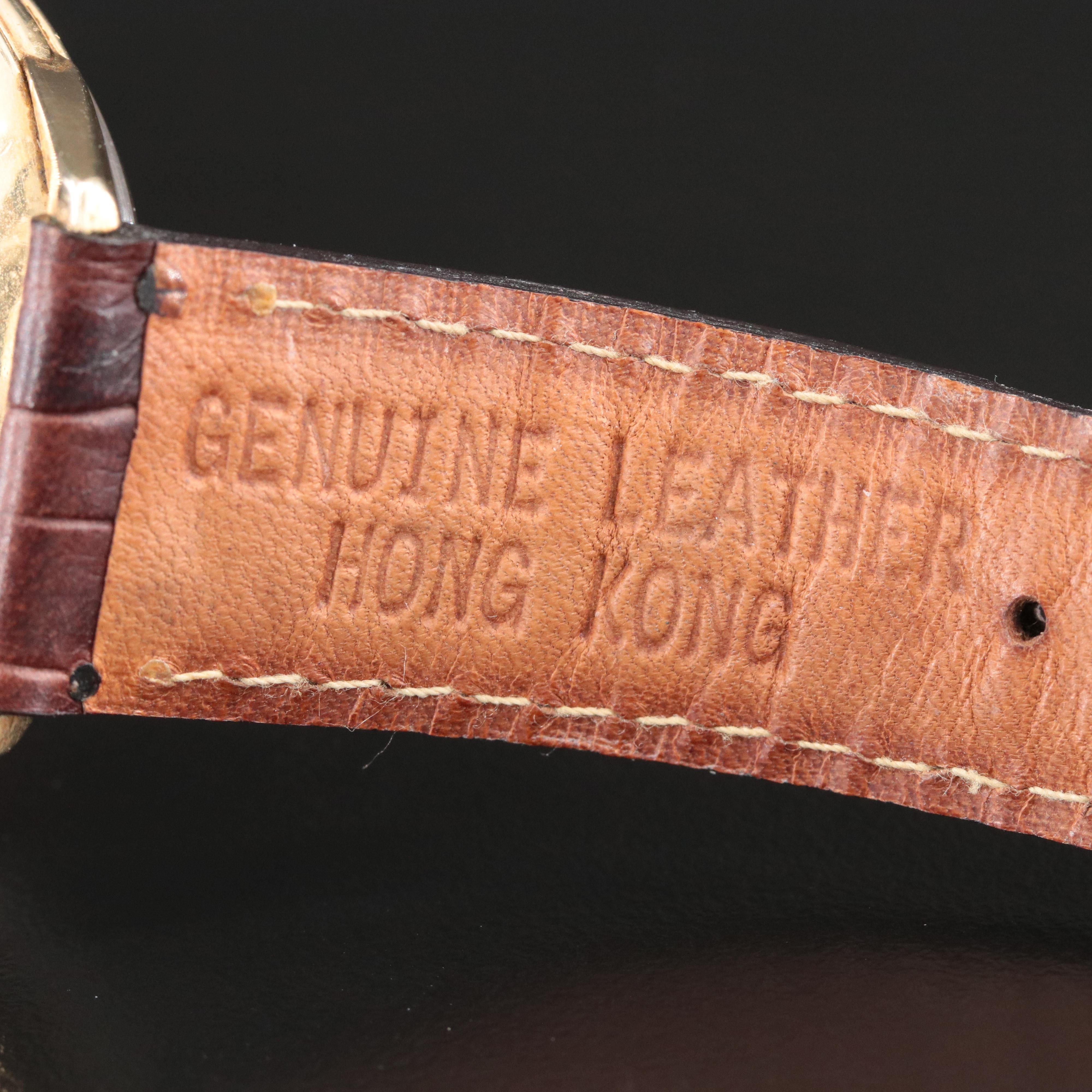 1953 Omega Seamaster 14K Gold Filled G-6252 Watch