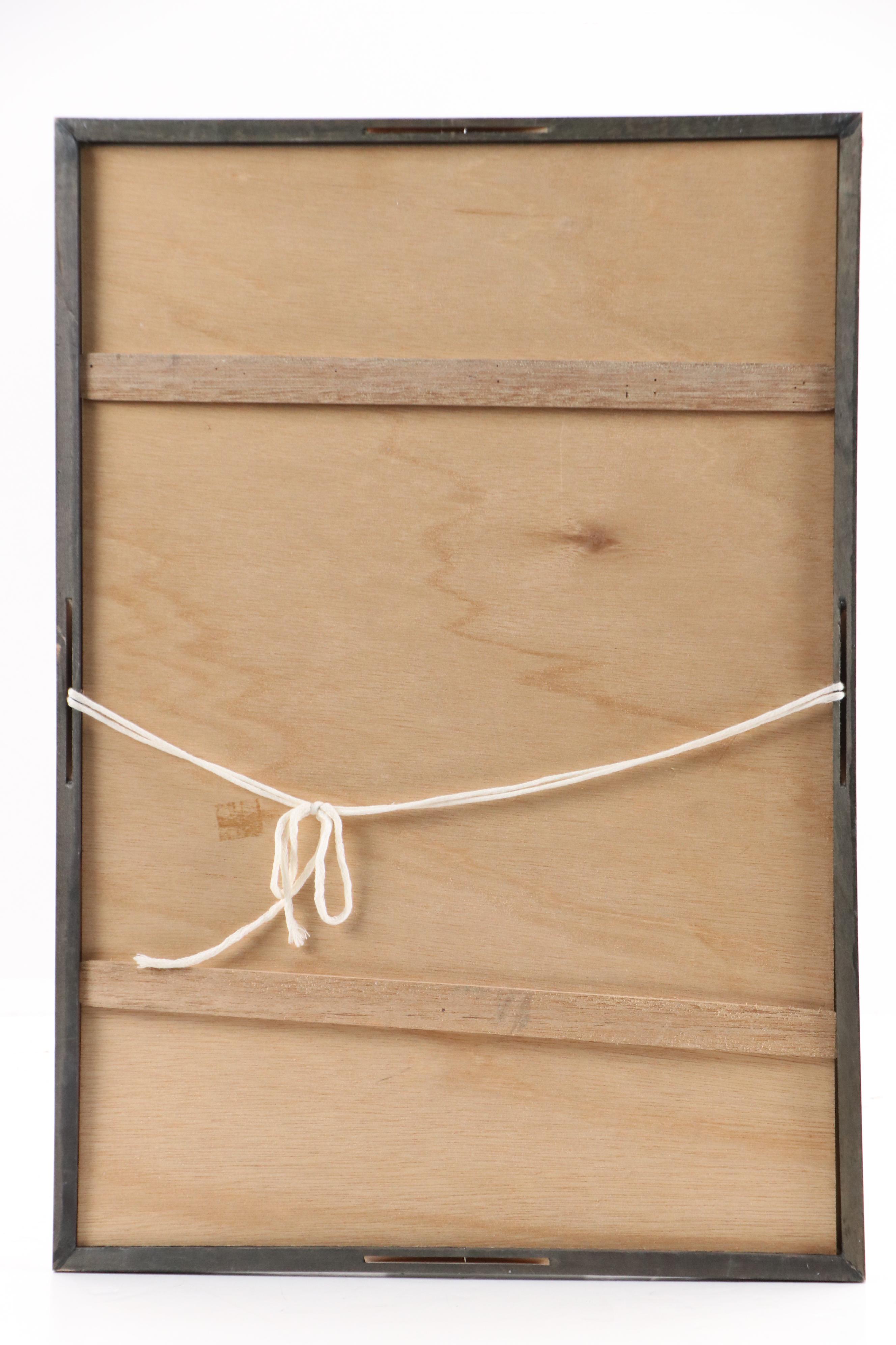 Sadanobu Hasegawa III Ukiyo-e "Yanone: Sago Goro Tokimunu," Circa 1960