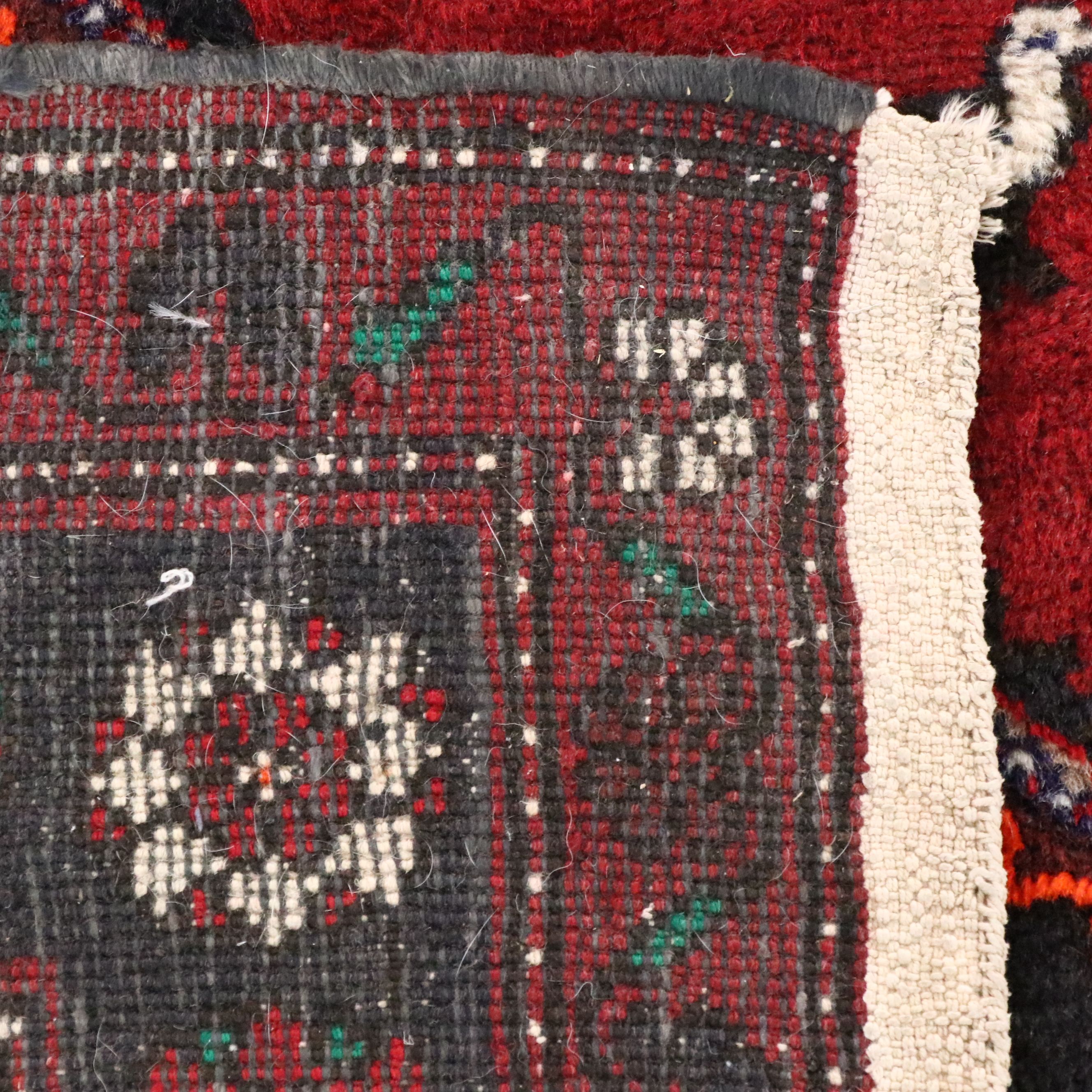 6'10 x 10' Hand-Knotted Persian Qashqai Area Rug