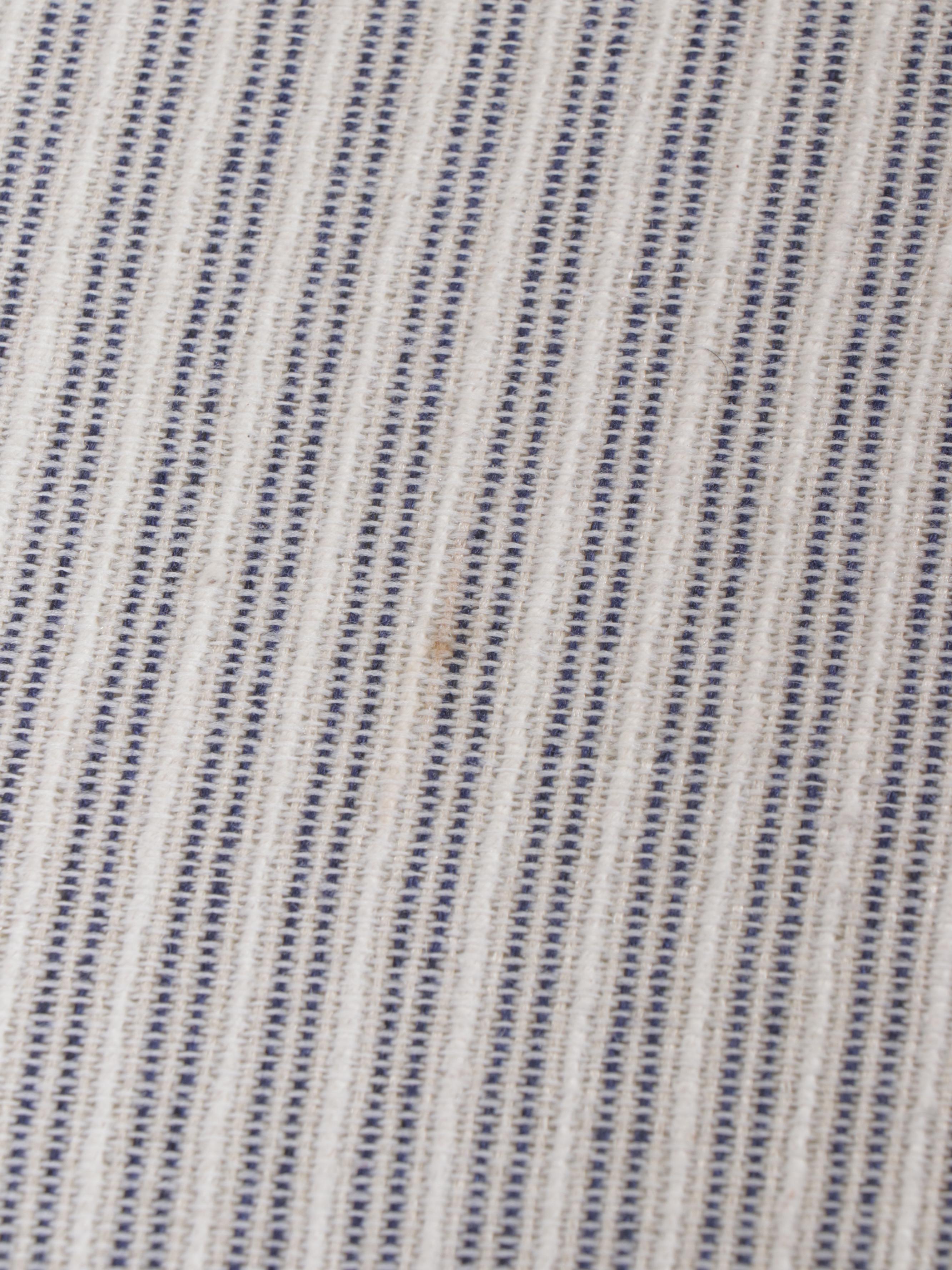 Ellis Home Furnishings Striped Upholstered Sleeper Settee