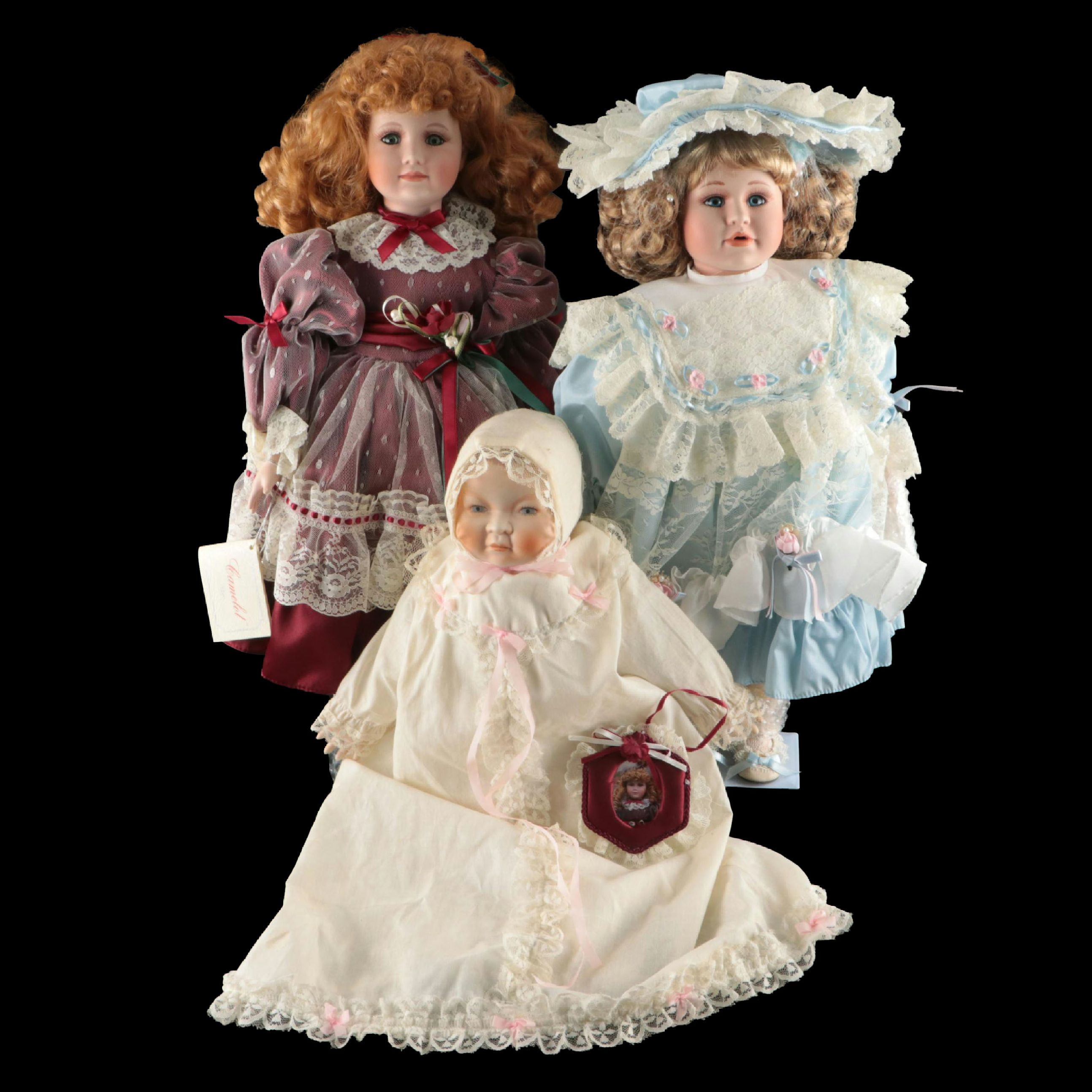 Camelot Collectible Dolls with Other Porcelain Baby Doll