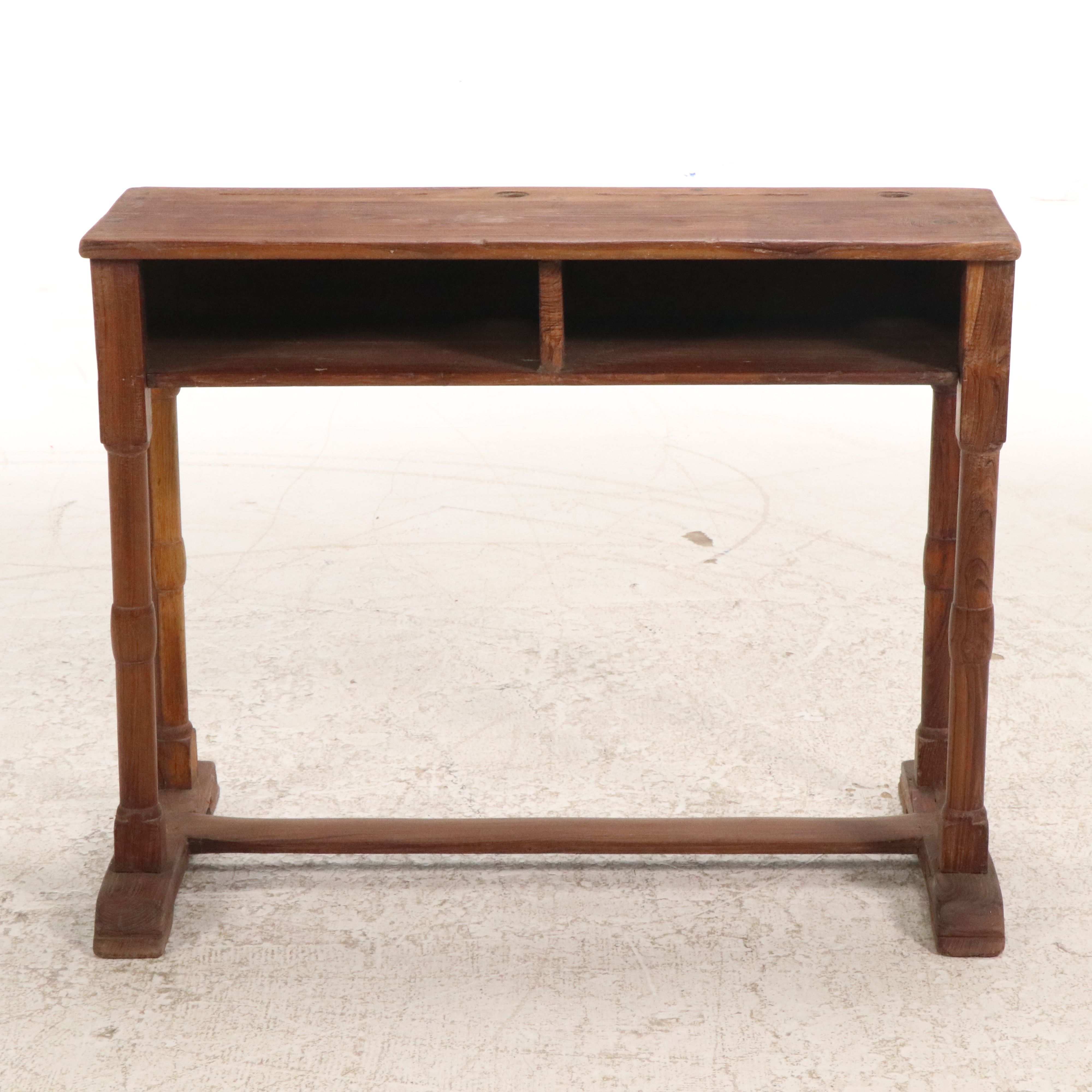 A. Manilal & Co. Furniture Makers Wooden Hall Table