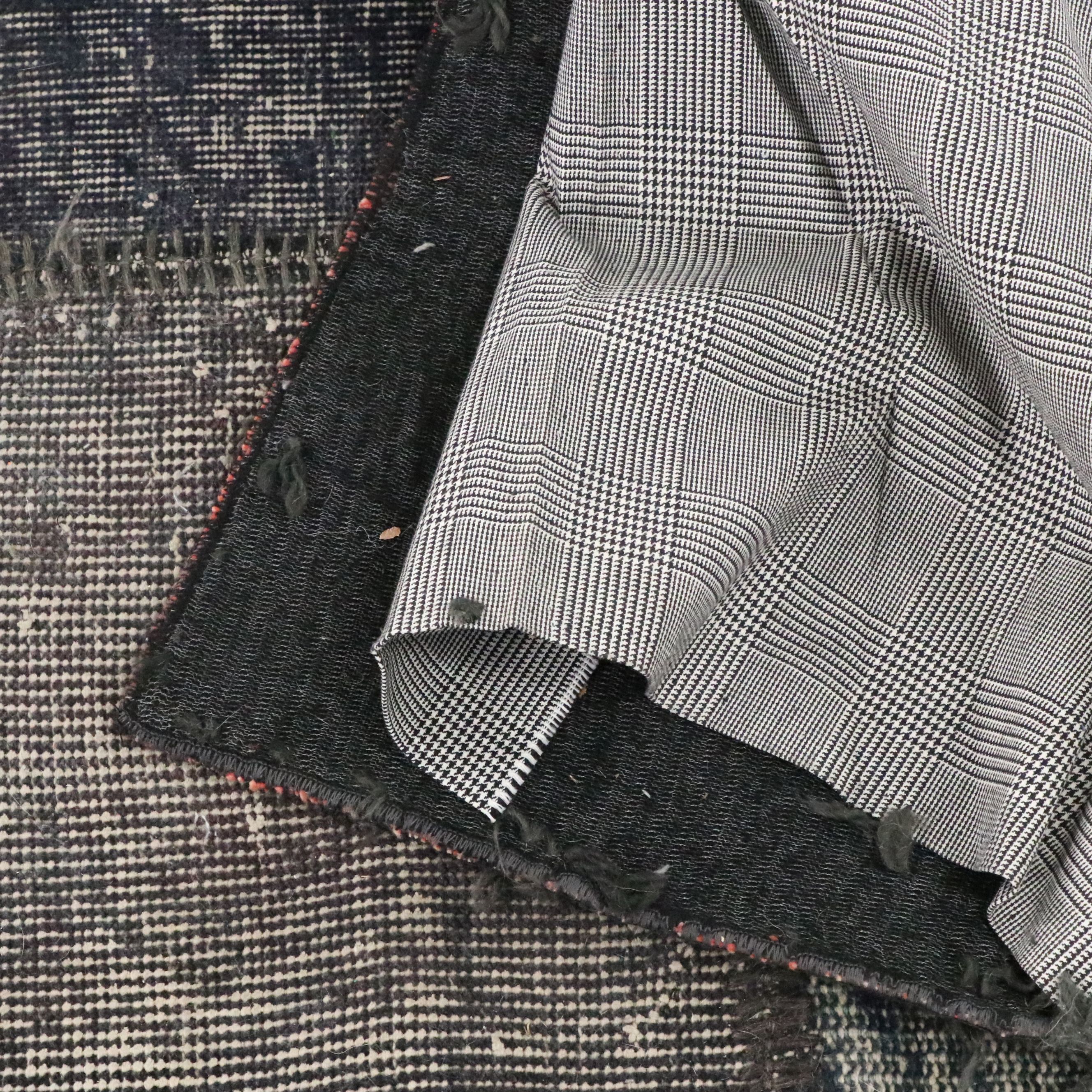 3' x 9'11 Handmade Turkish Patchwork Carpet Runner