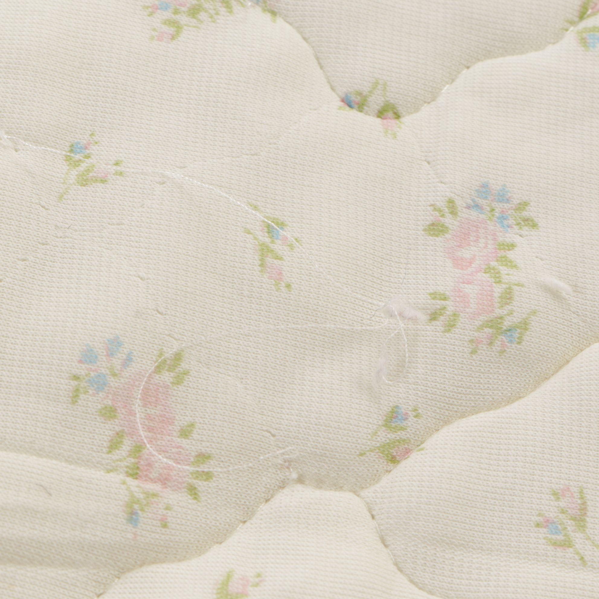 Handmade Quilted Baby Blankets in Hues of Pink, Periwinkle and Floral Creme