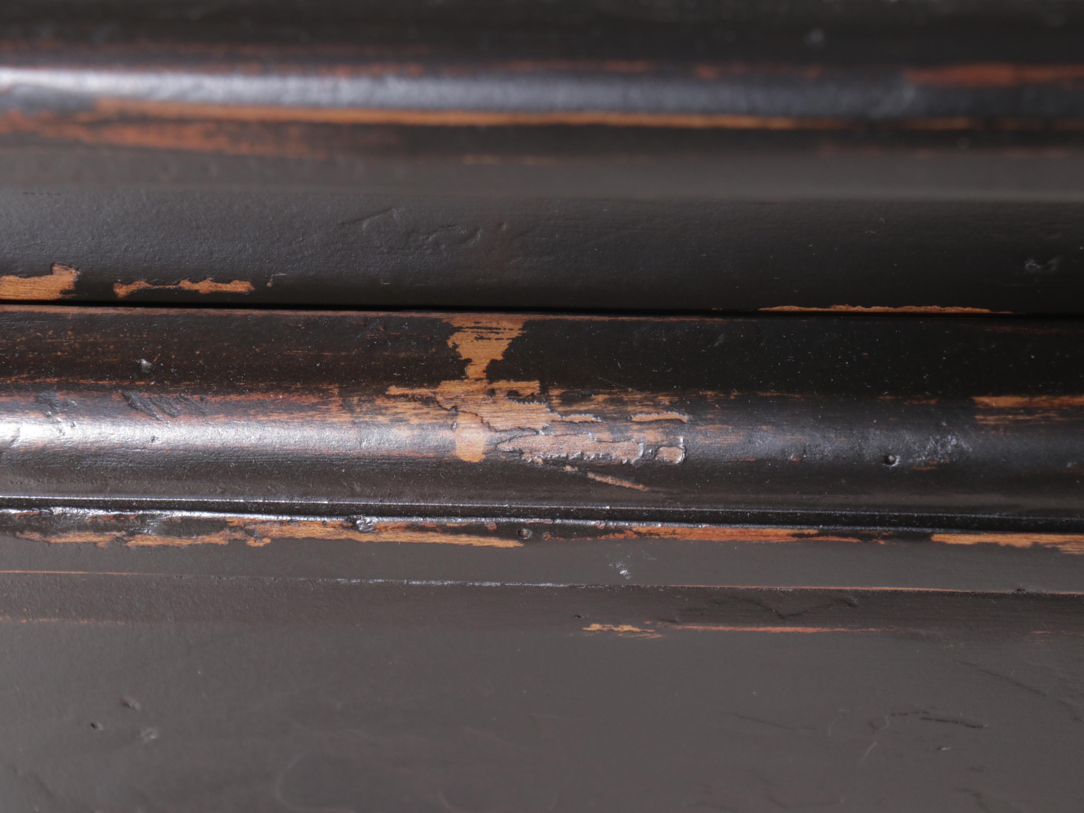 Woodland French Provincial Style Painted Wood Sideboard