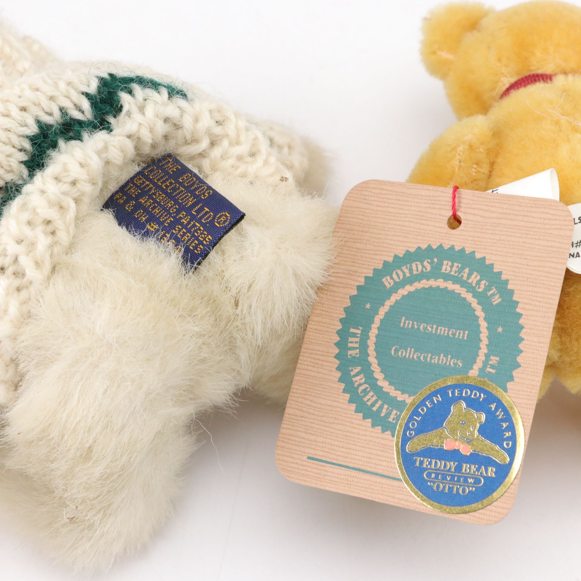 Boyds and Other Plush Bear Toys