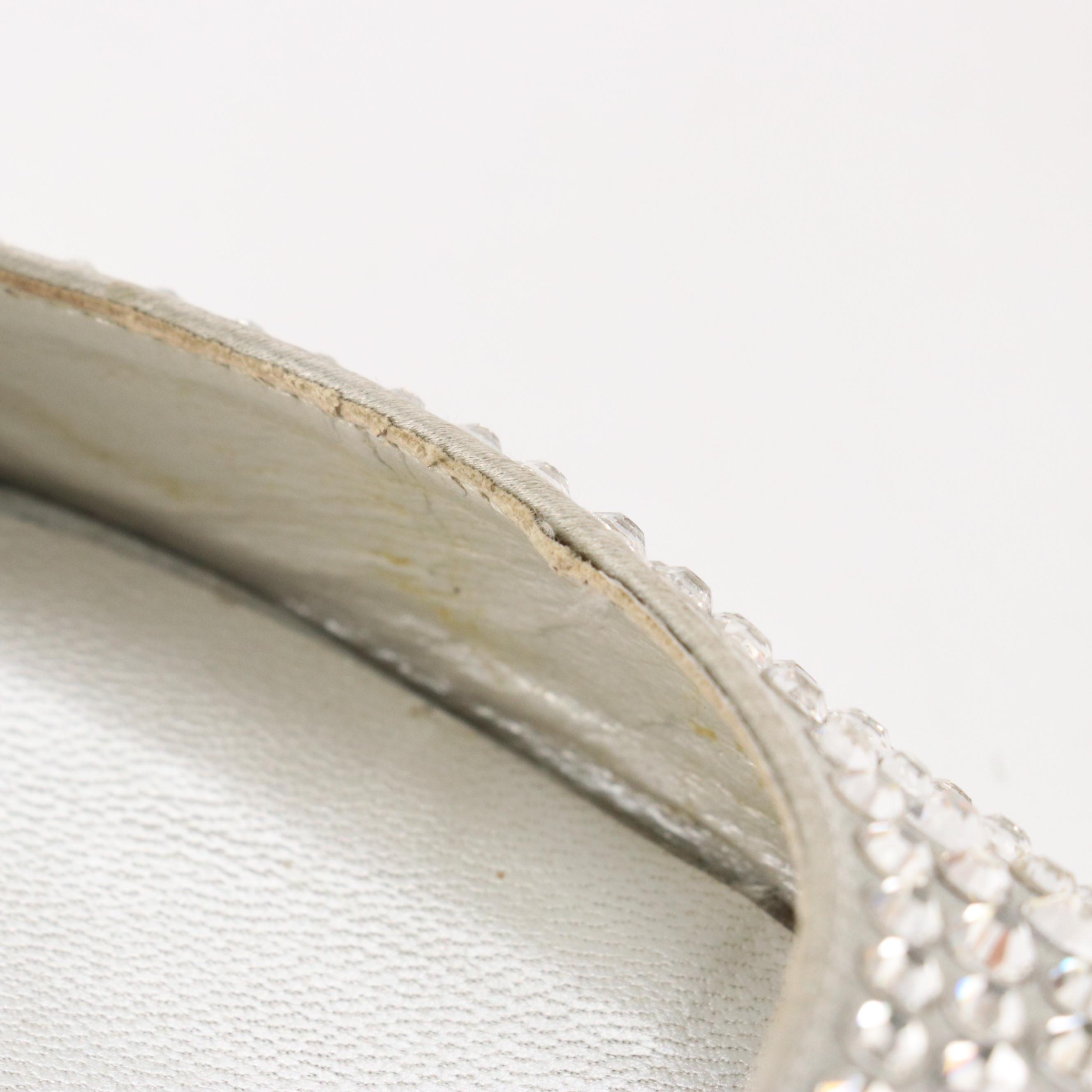 Malono Blahnik Rhinestone Embellished Pointed-Toe Slingbacks