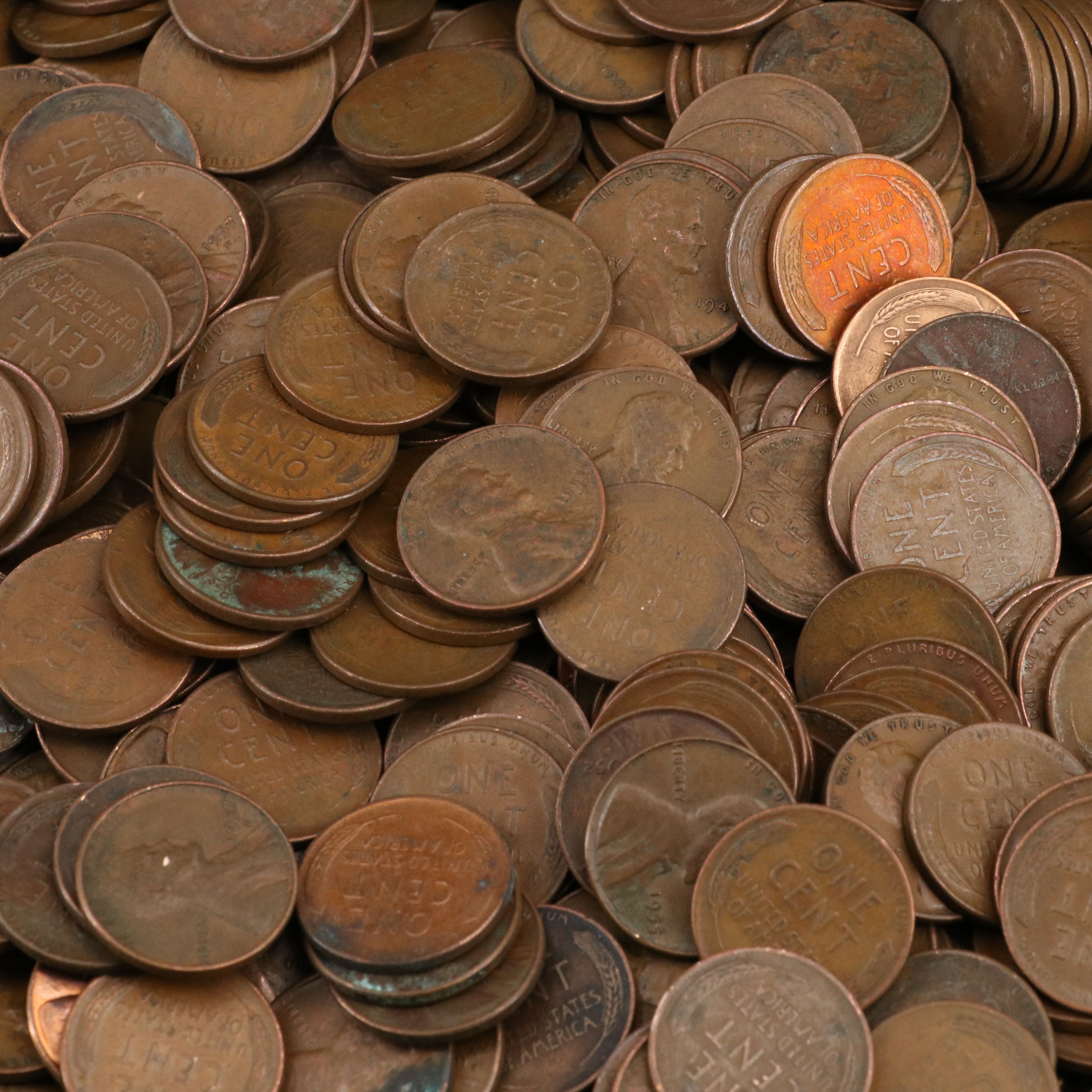 1,000 Lincoln Wheat Cents