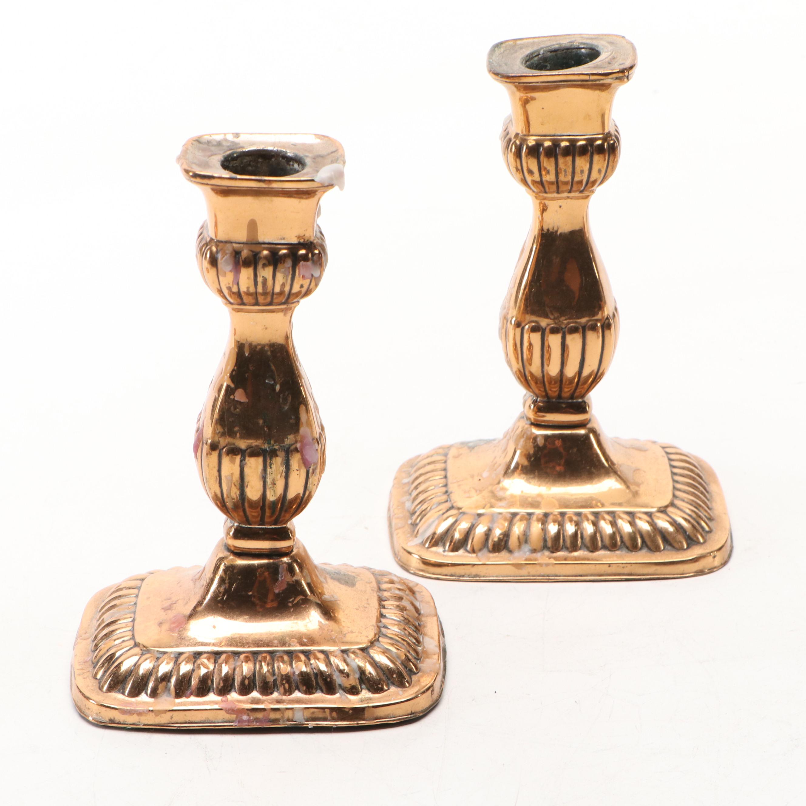 Russian Copper Dish and Tea Caddies with Other Décor