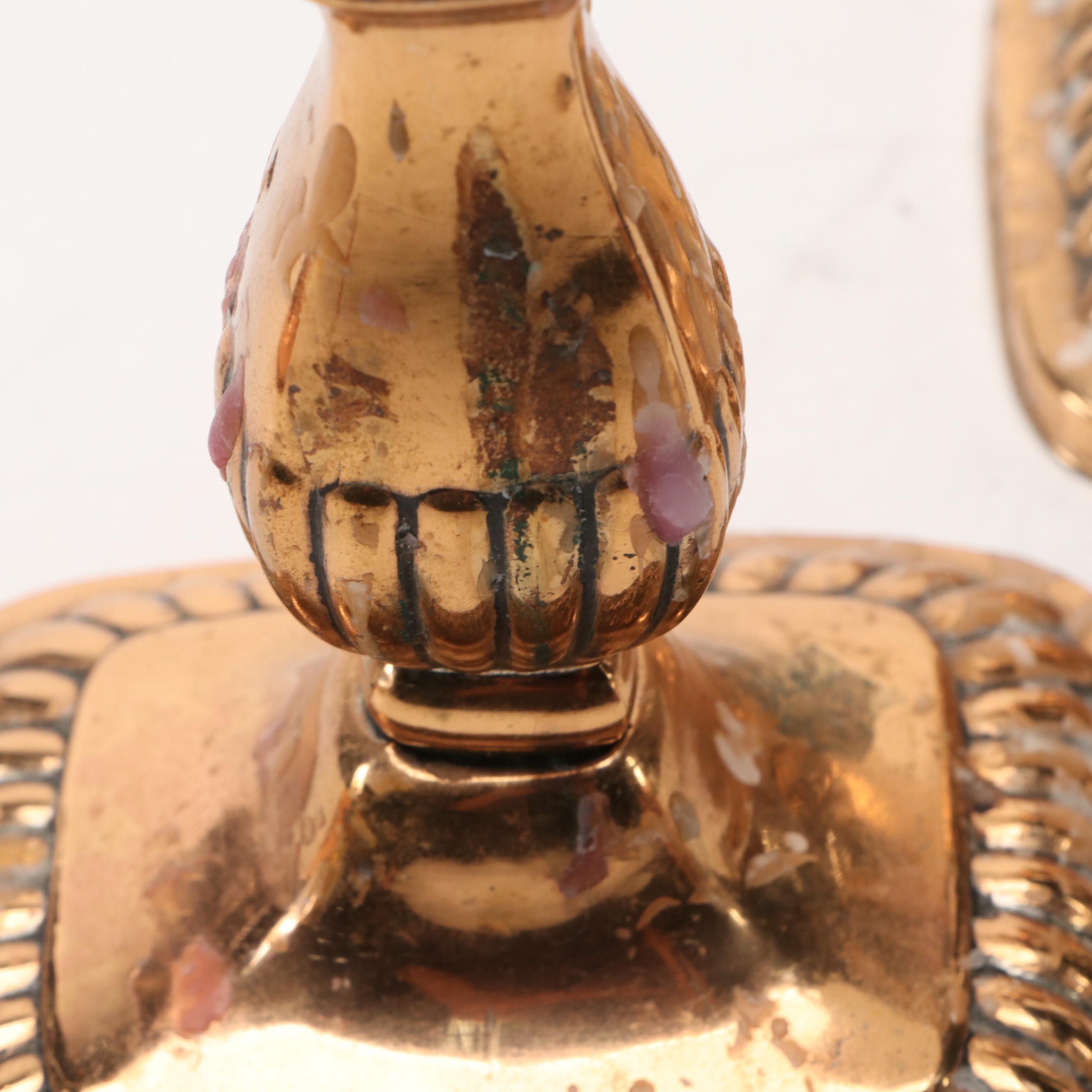 Russian Copper Dish and Tea Caddies with Other Décor