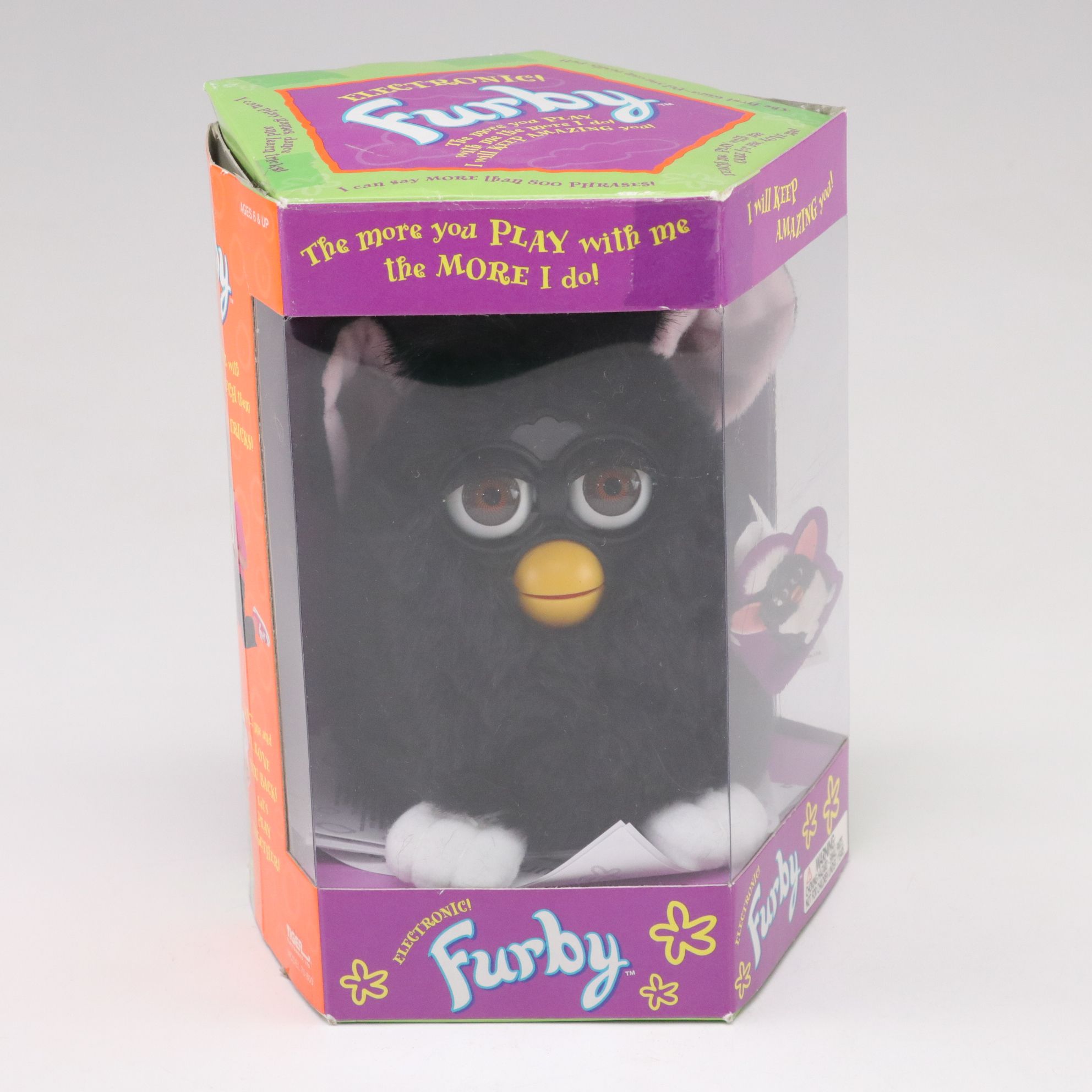 Tiger Electronics Furby Toy with Russ Troll Dolls, Clothes and Accessories