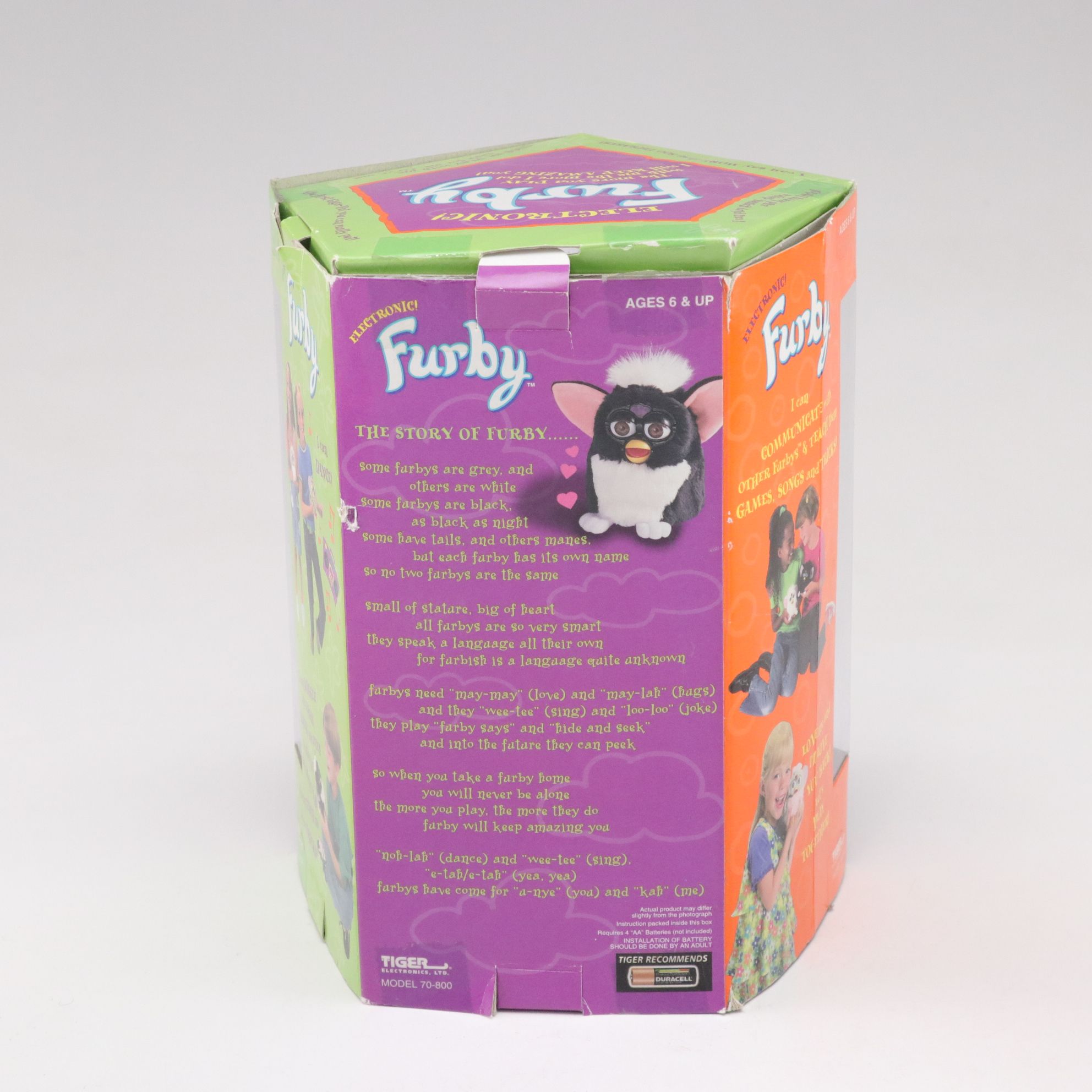 Tiger Electronics Furby Toy with Russ Troll Dolls, Clothes and Accessories