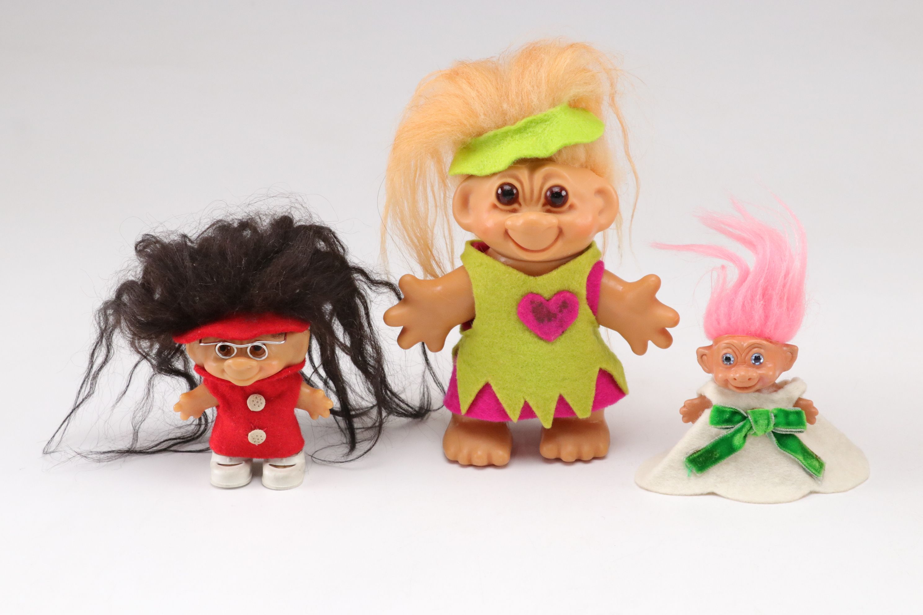 Tiger Electronics Furby Toy with Russ Troll Dolls, Clothes and Accessories