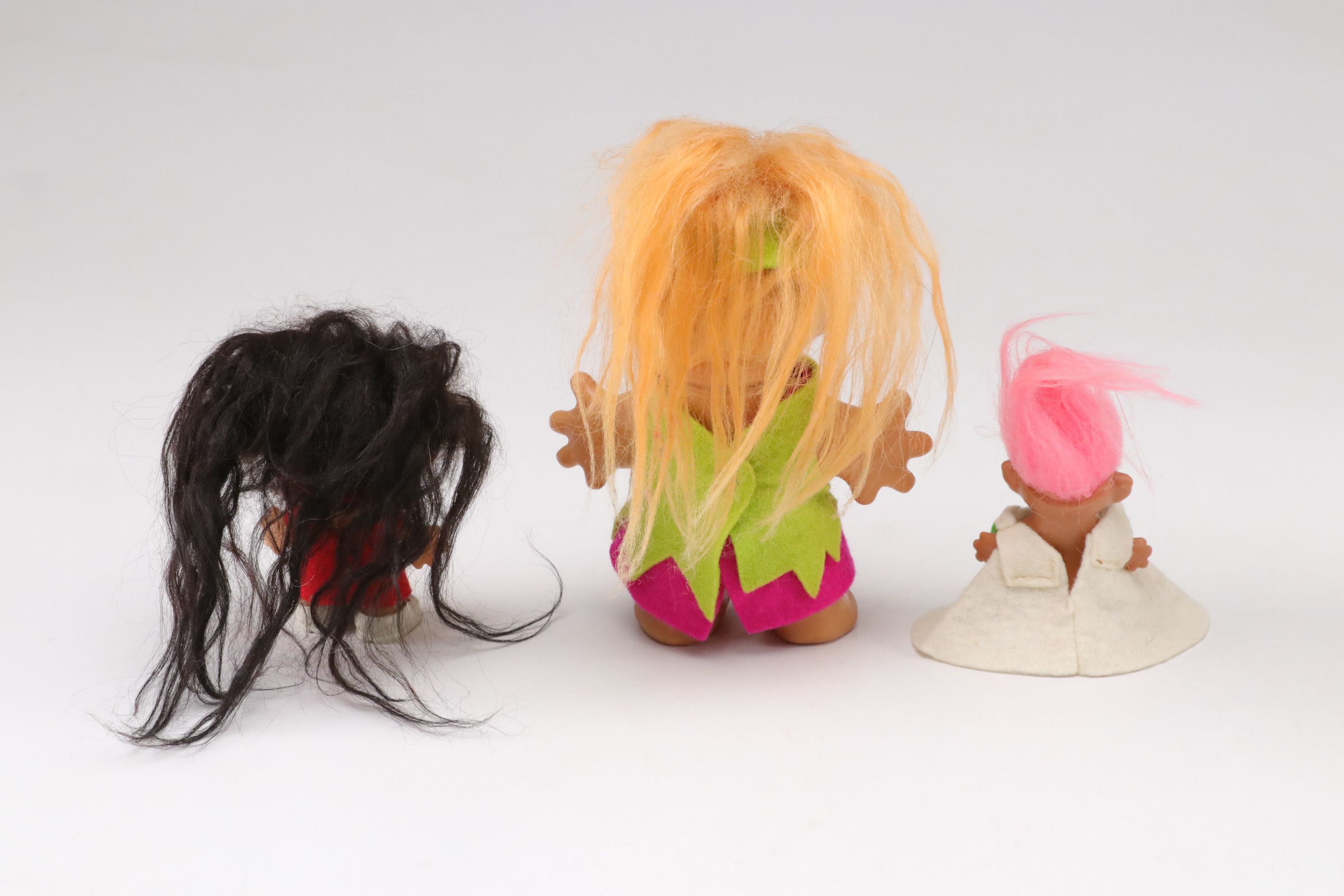 Tiger Electronics Furby Toy with Russ Troll Dolls, Clothes and Accessories