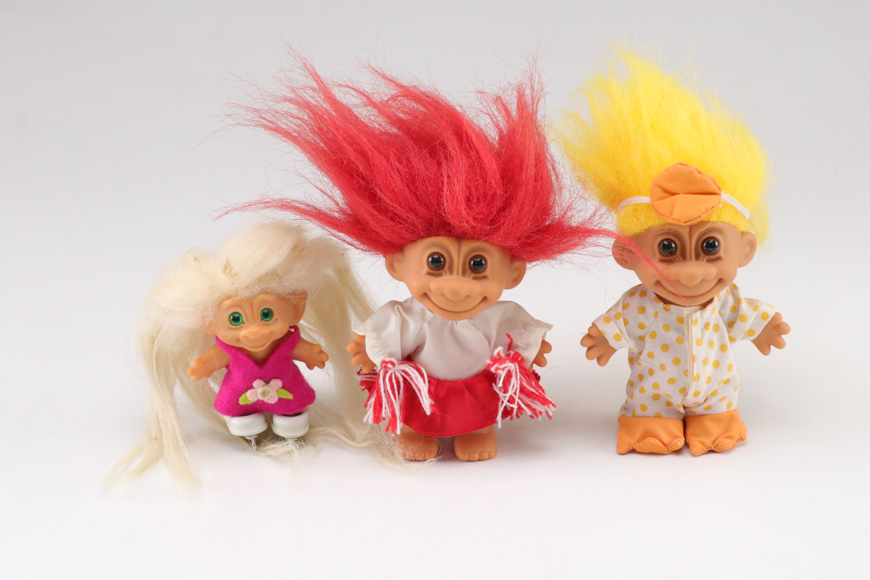 Tiger Electronics Furby Toy with Russ Troll Dolls, Clothes and Accessories