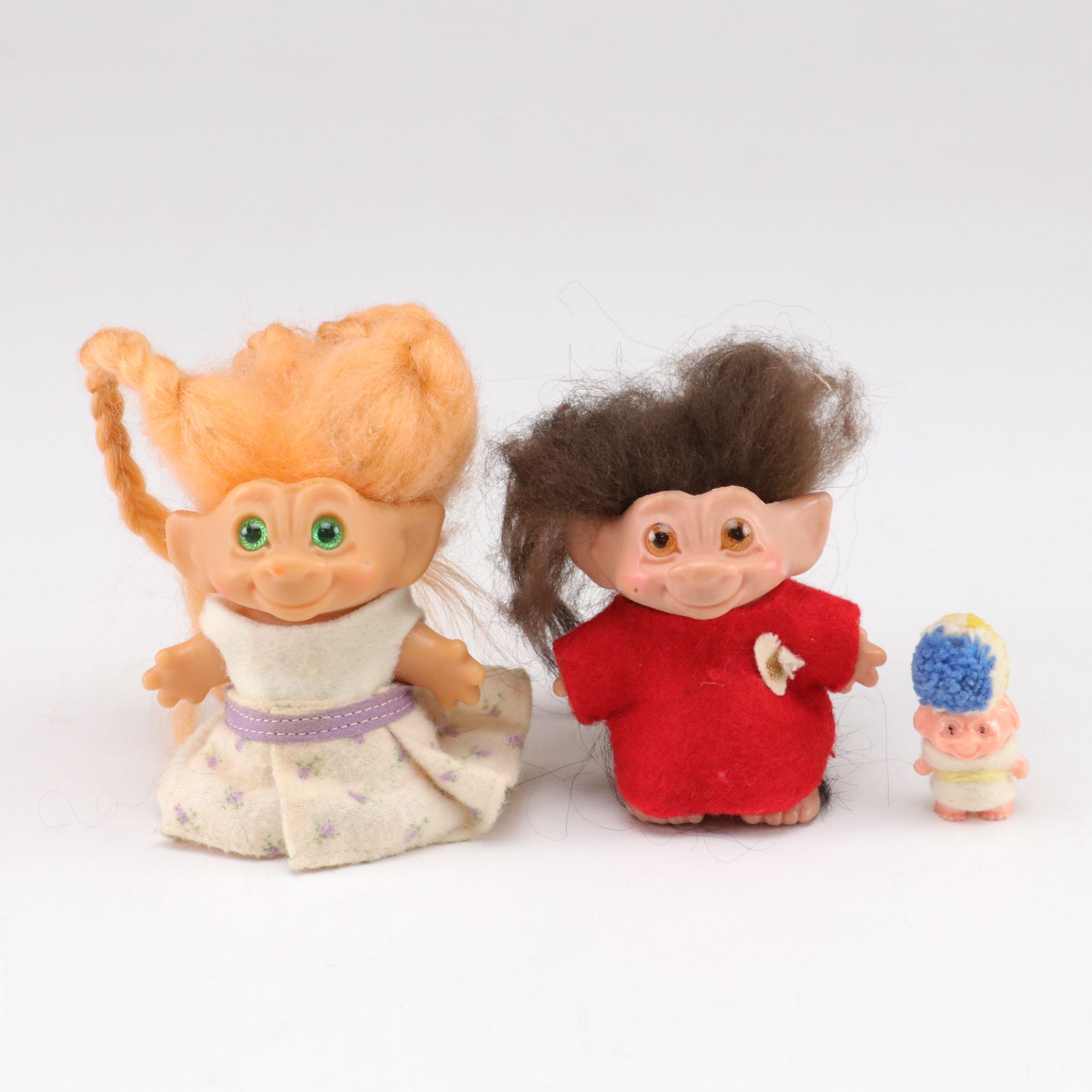 Tiger Electronics Furby Toy with Russ Troll Dolls, Clothes and Accessories