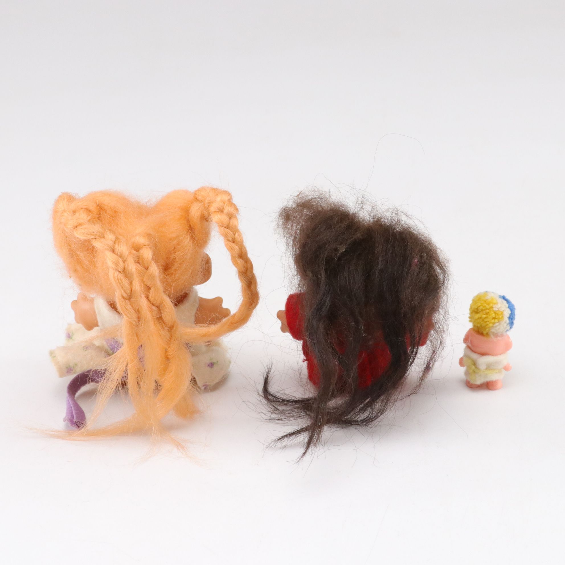 Tiger Electronics Furby Toy with Russ Troll Dolls, Clothes and Accessories