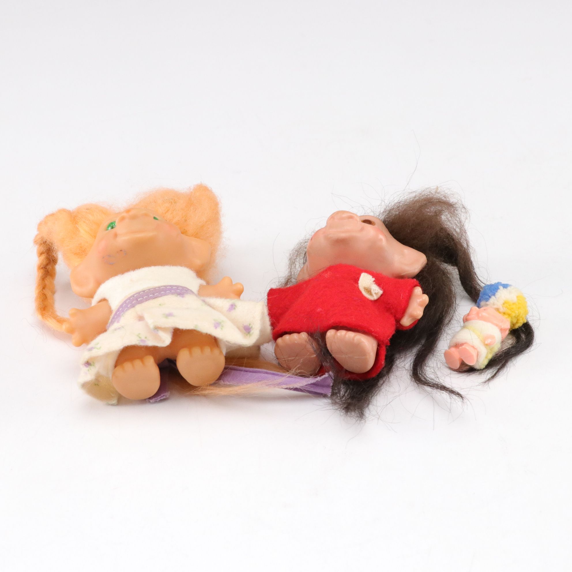 Tiger Electronics Furby Toy with Russ Troll Dolls, Clothes and Accessories