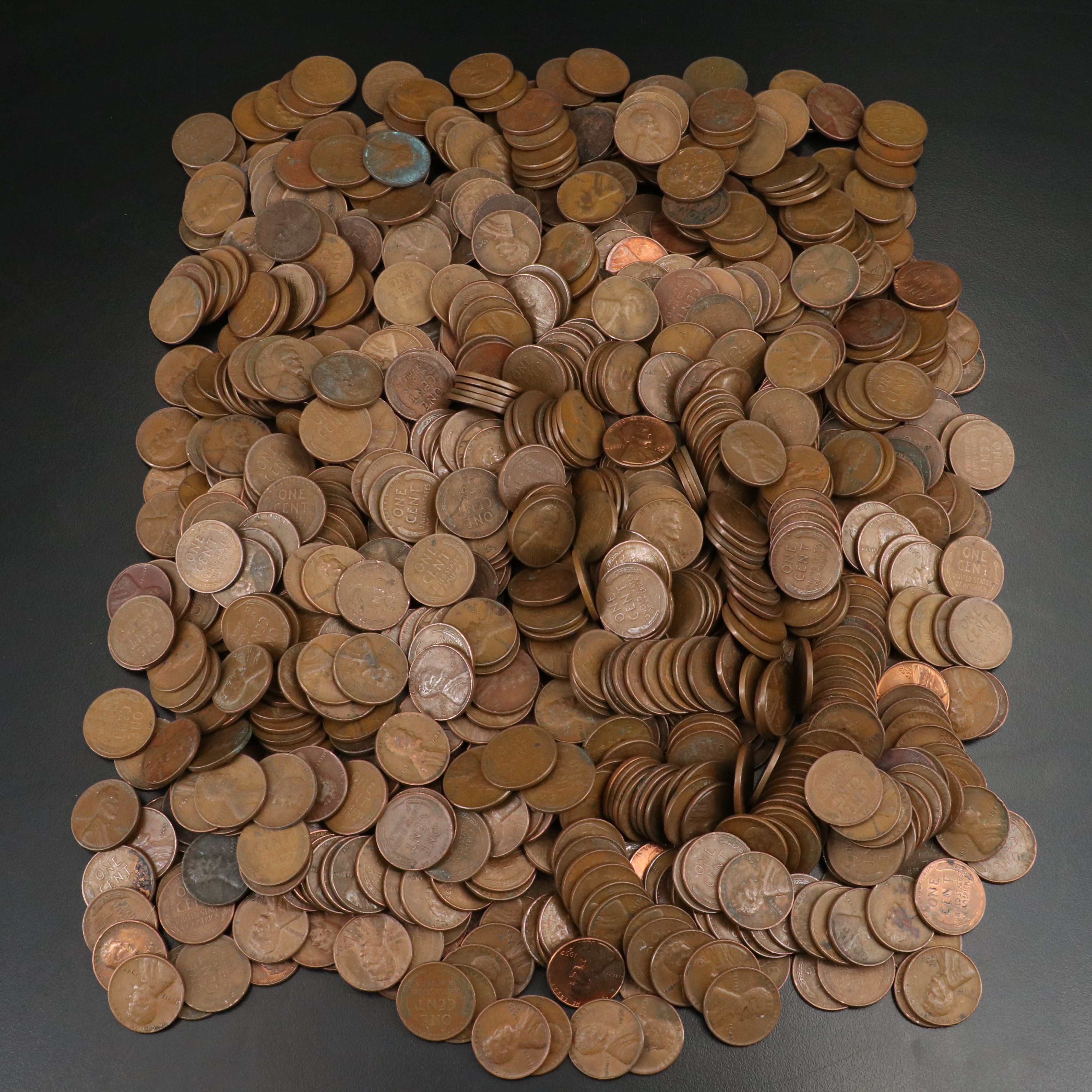 1,000 Lincoln Wheat Cents