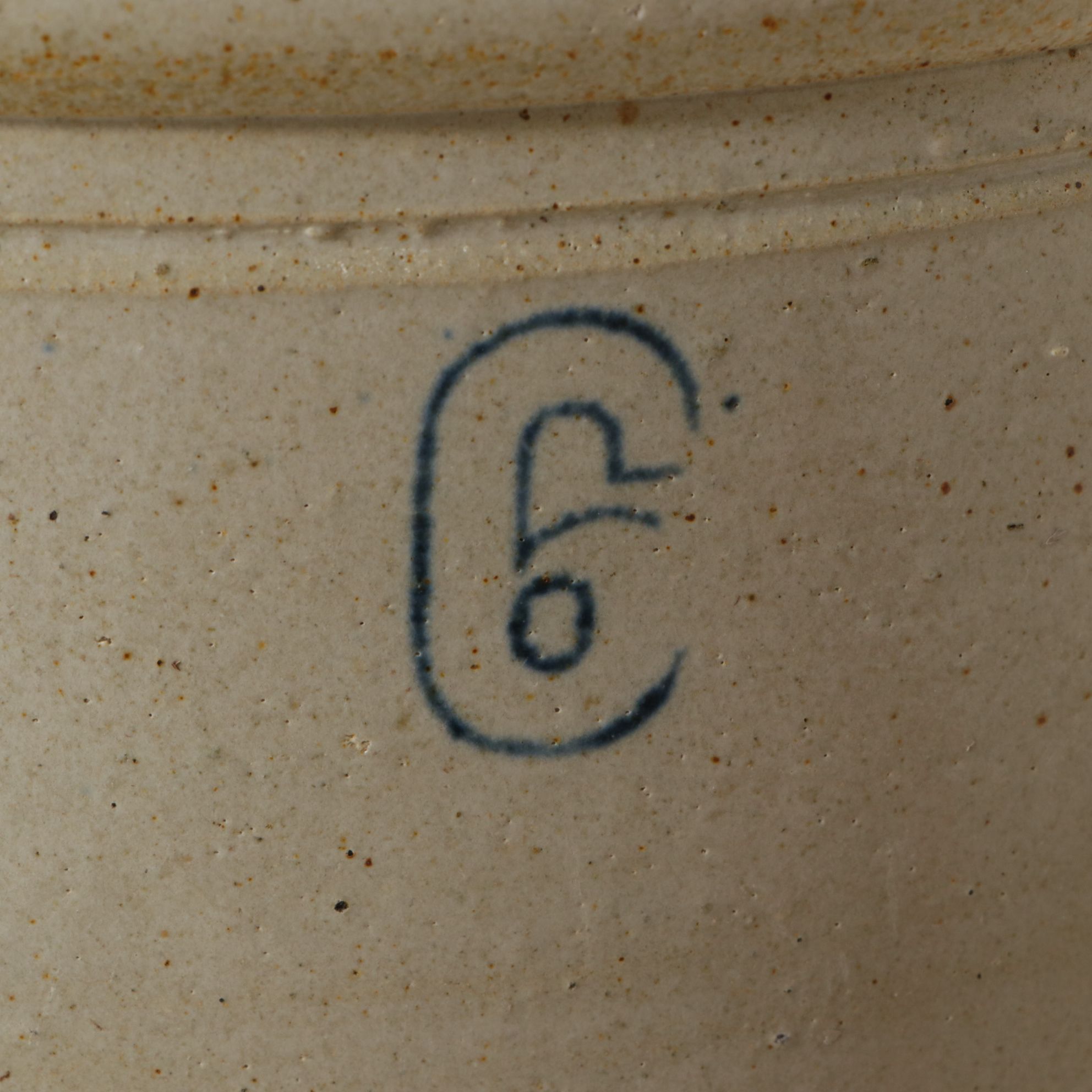 4 Gallon and 6 Gallon Salt Glazed Stoneware Crocks