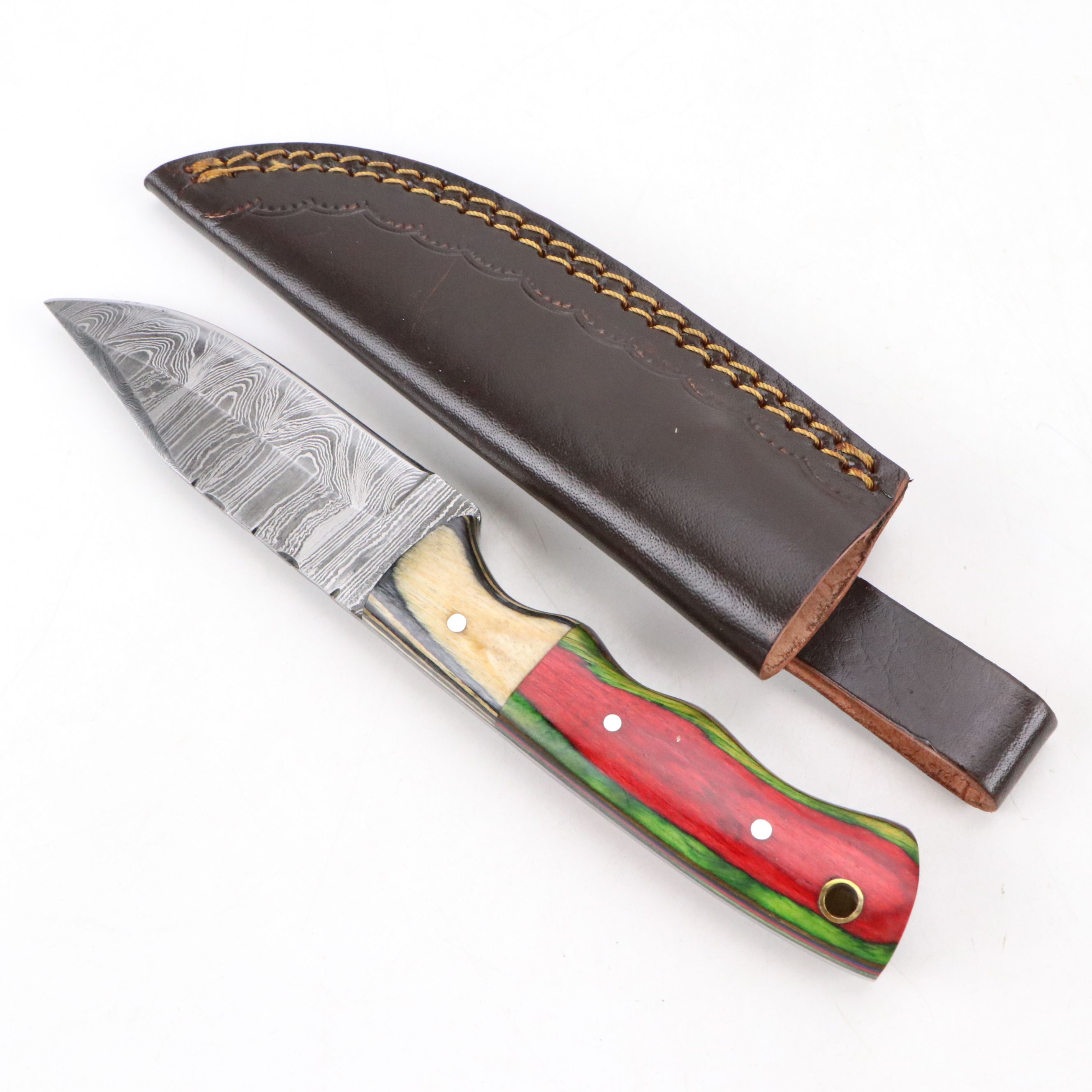 Damascus Steel and Hunting Knives with Folding Knives