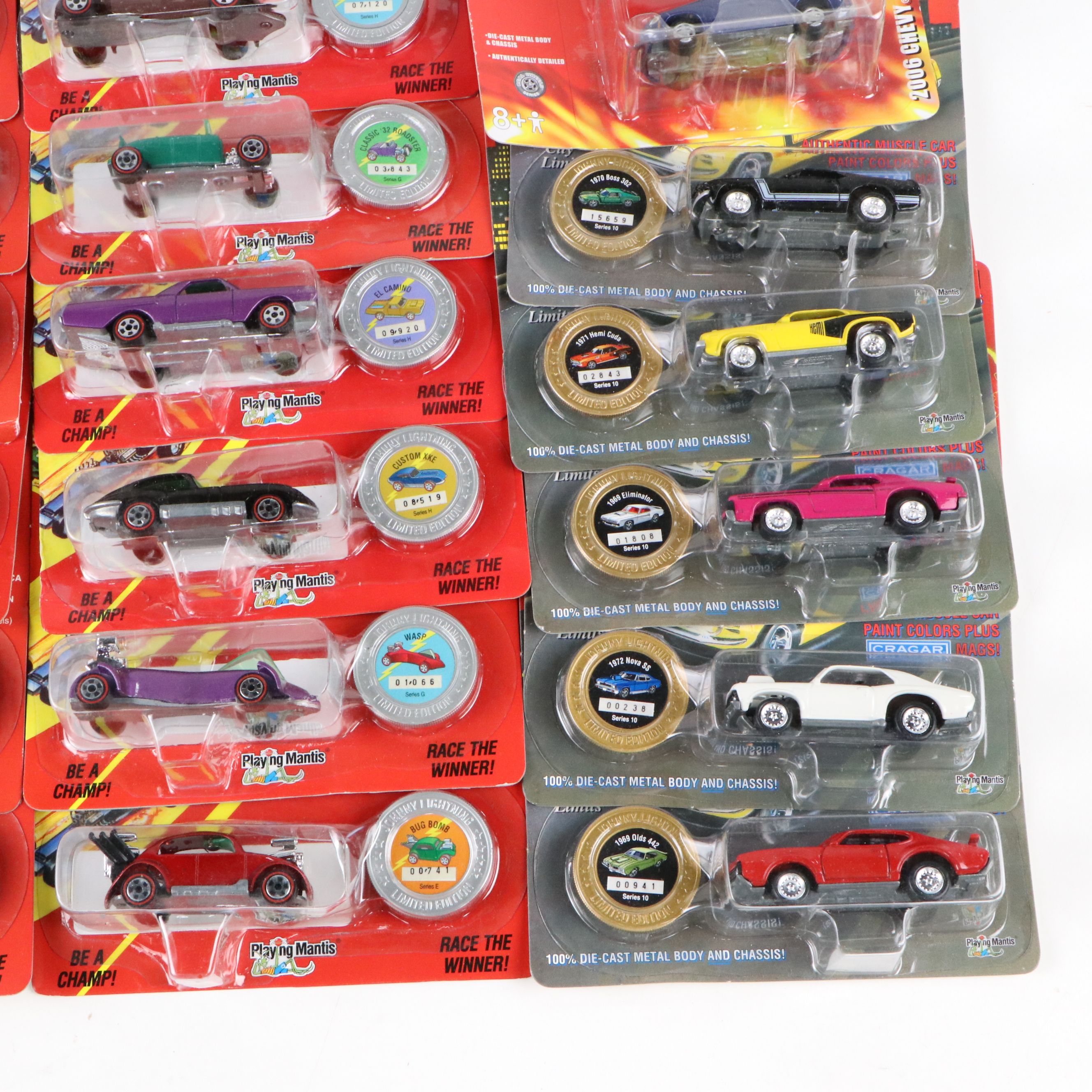 Playing Mantis Johnny Lightning Diecast Vehicles