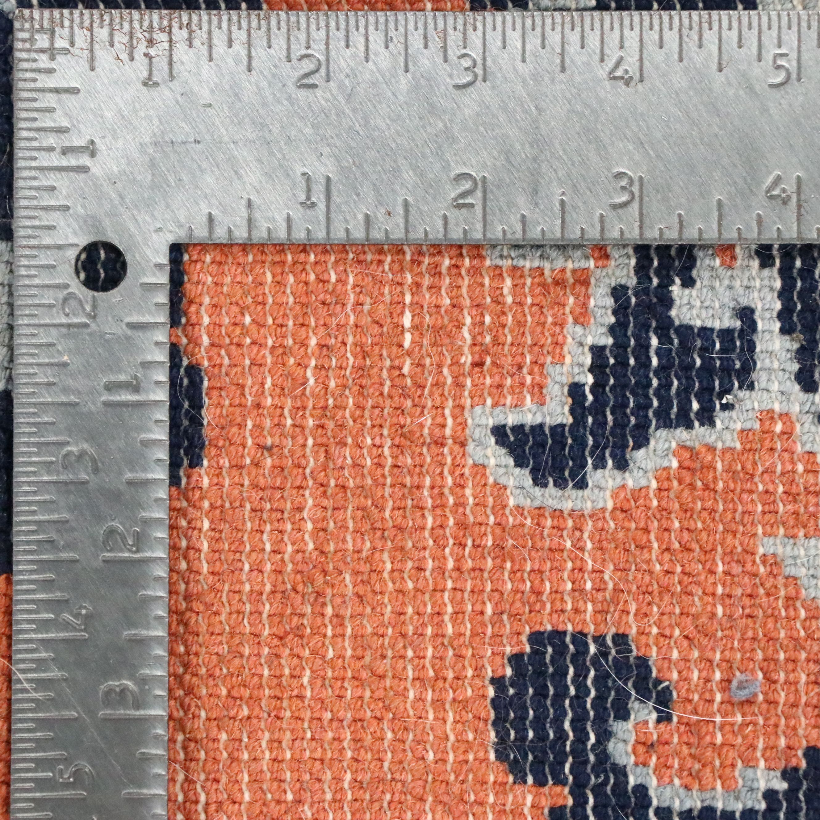 5' x 5'3 Hand-Knotted Chinese Peking Area Rug