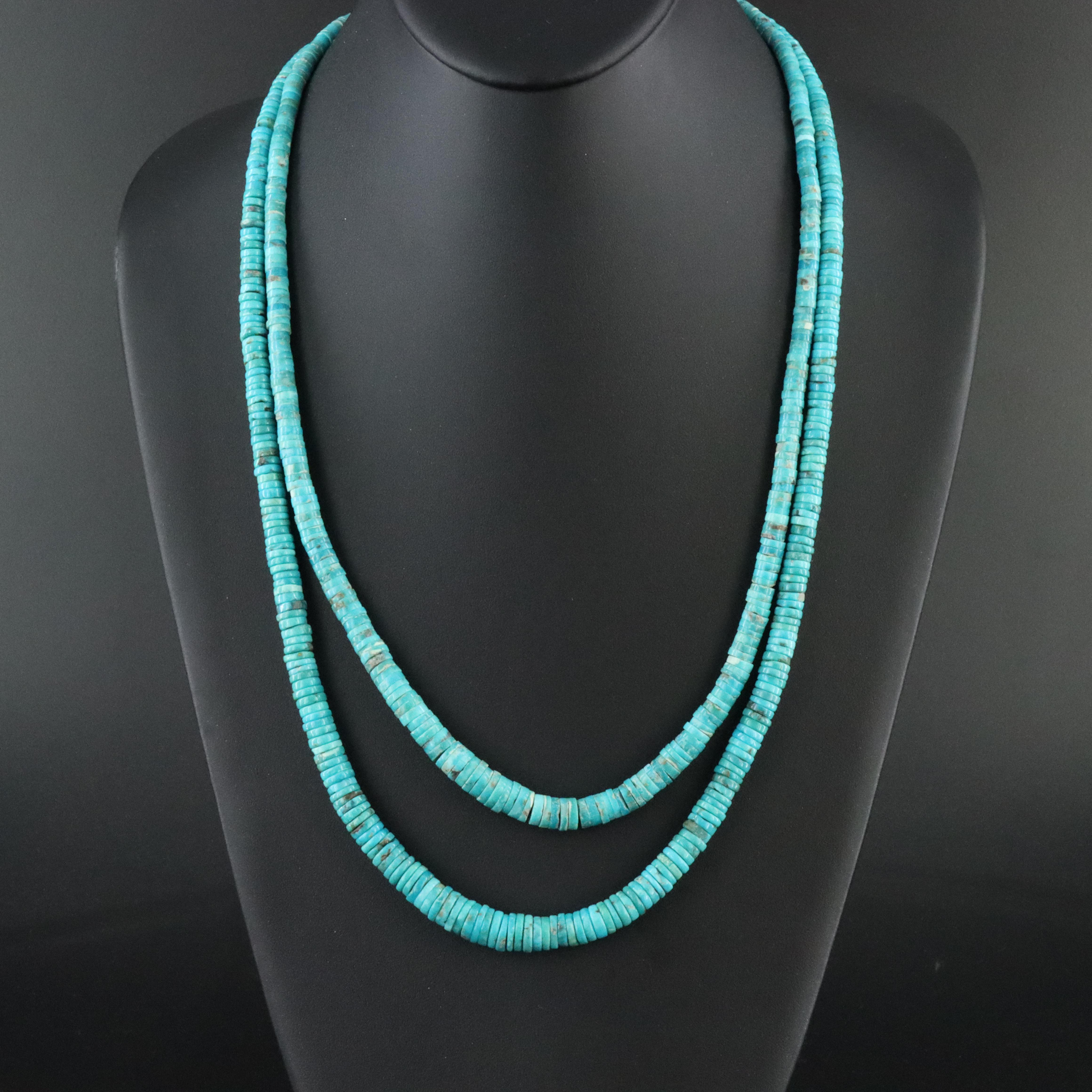 Graduated Turquoise Necklaces