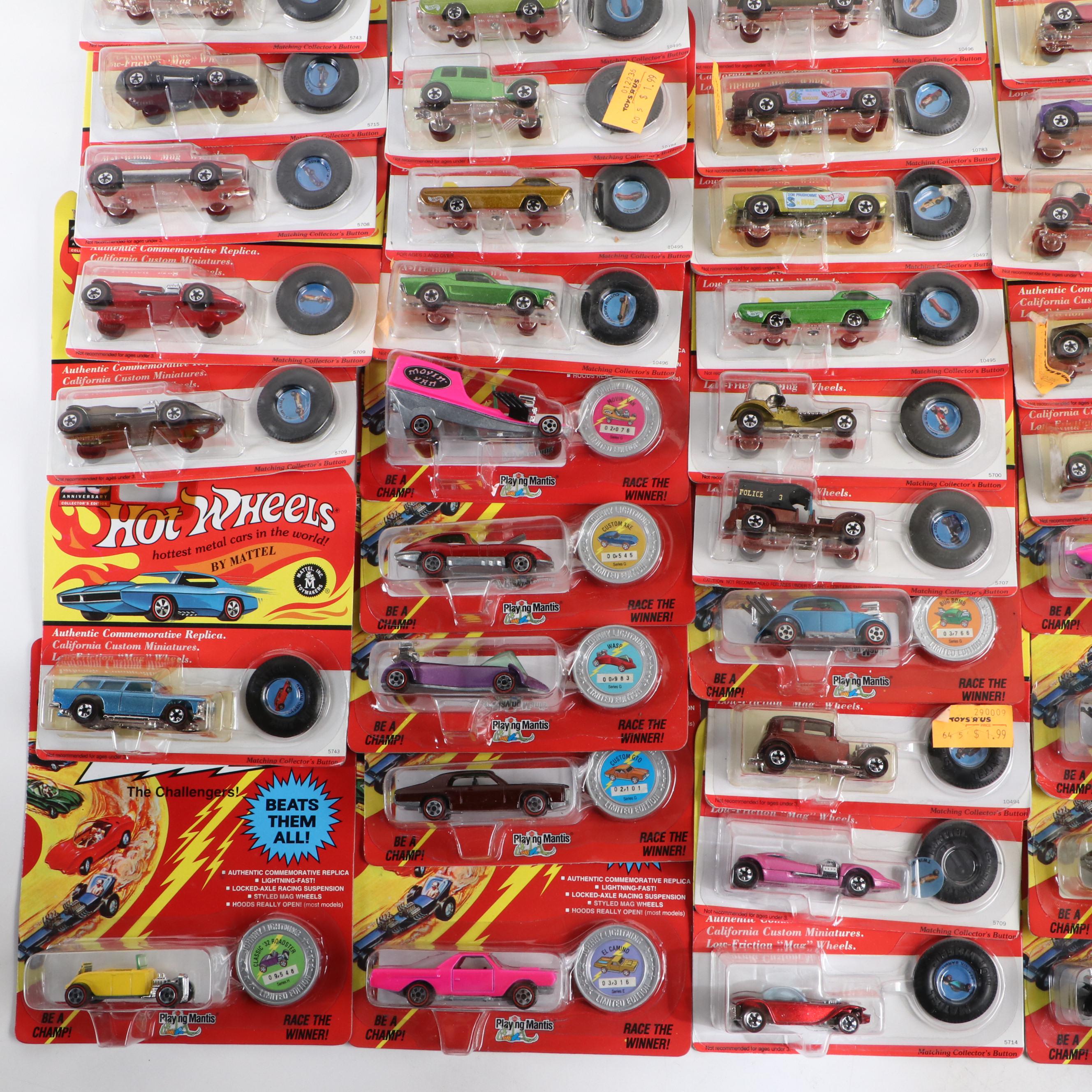 Hot Wheels and Johnny Lightning Diecast Toy Cars, Late 20th Century