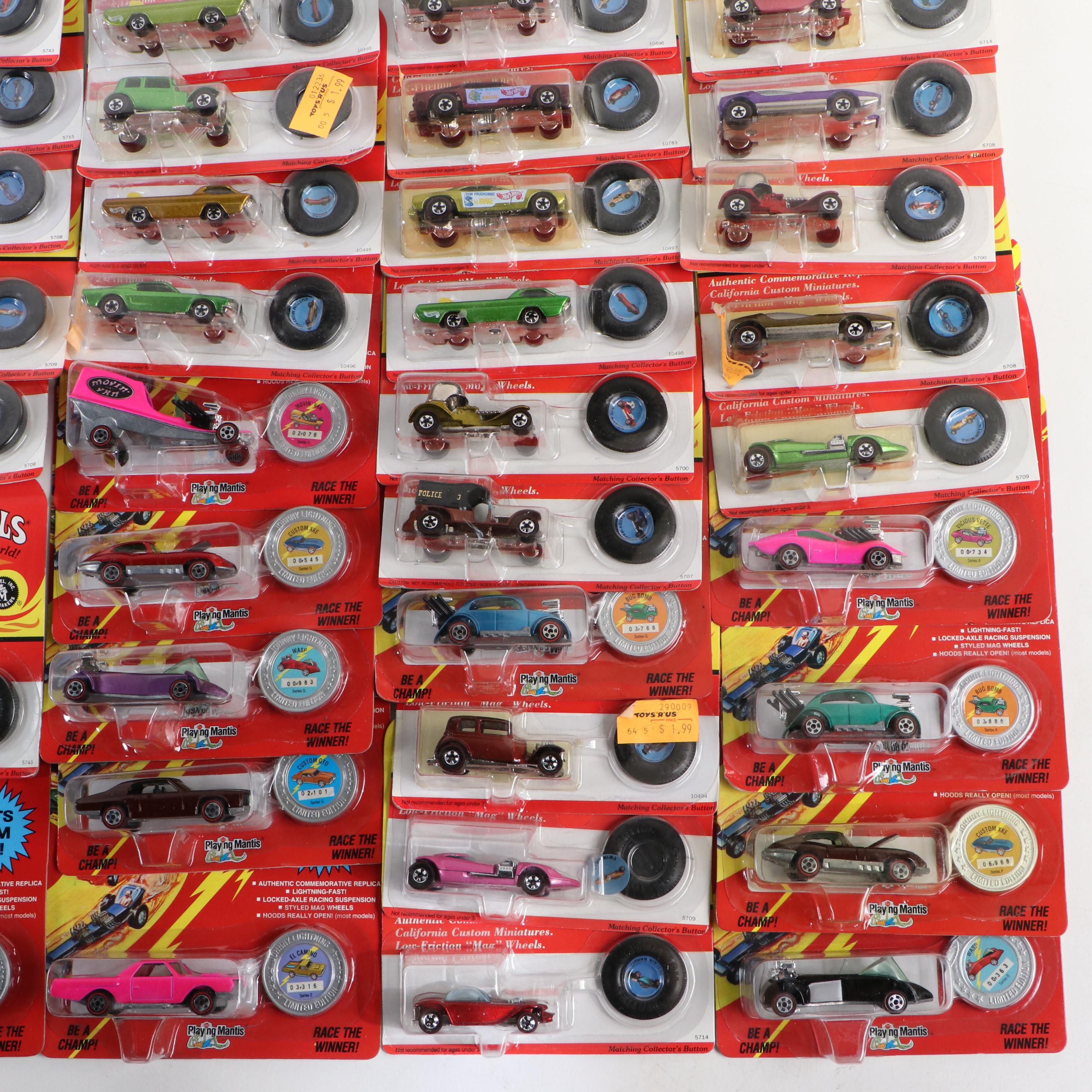 Hot Wheels and Johnny Lightning Diecast Toy Cars, Late 20th Century