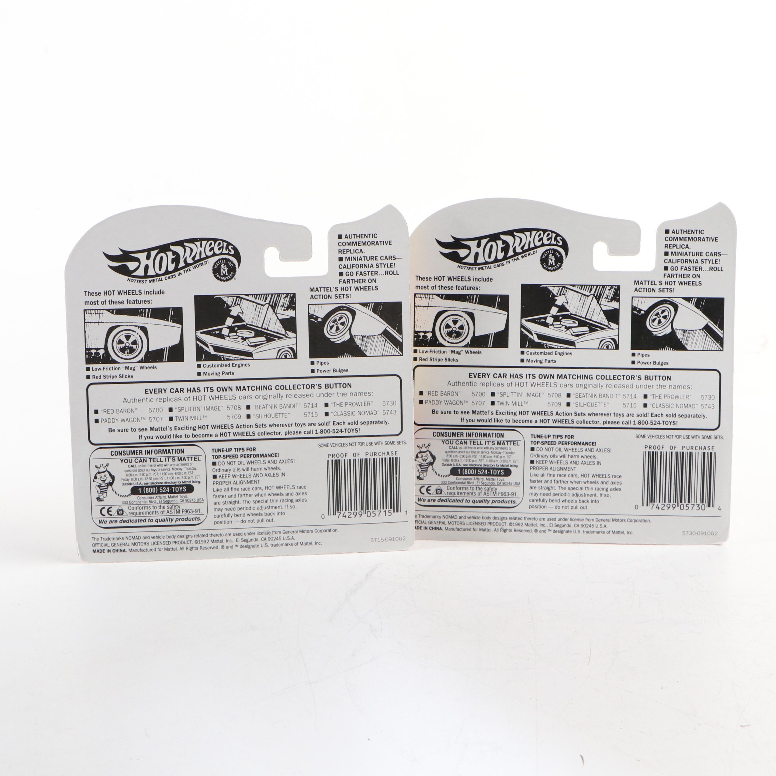 Hot Wheels and Johnny Lightning Diecast Toy Cars, Late 20th Century