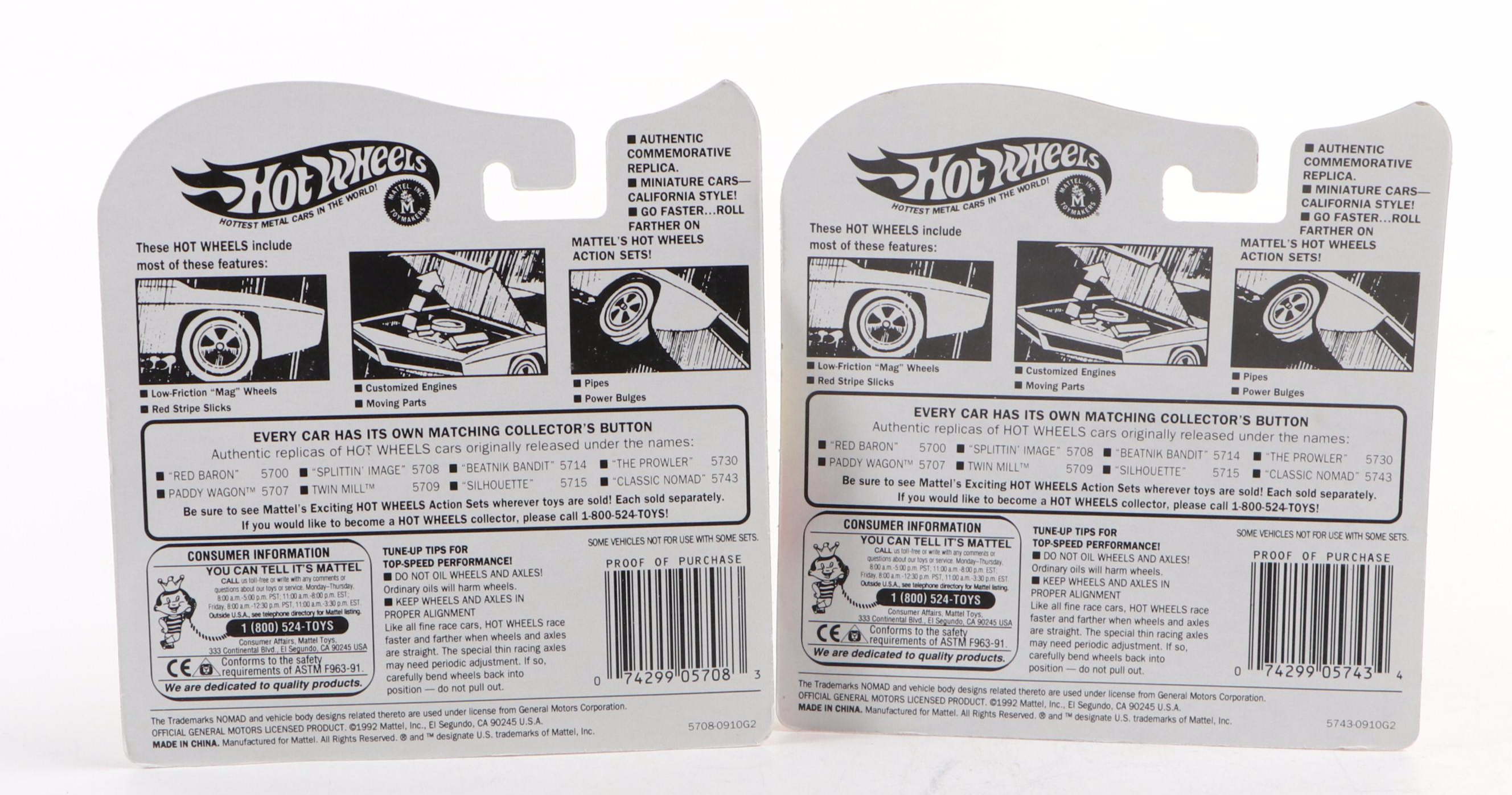 Hot Wheels and Johnny Lightning Diecast Toy Cars, Late 20th Century