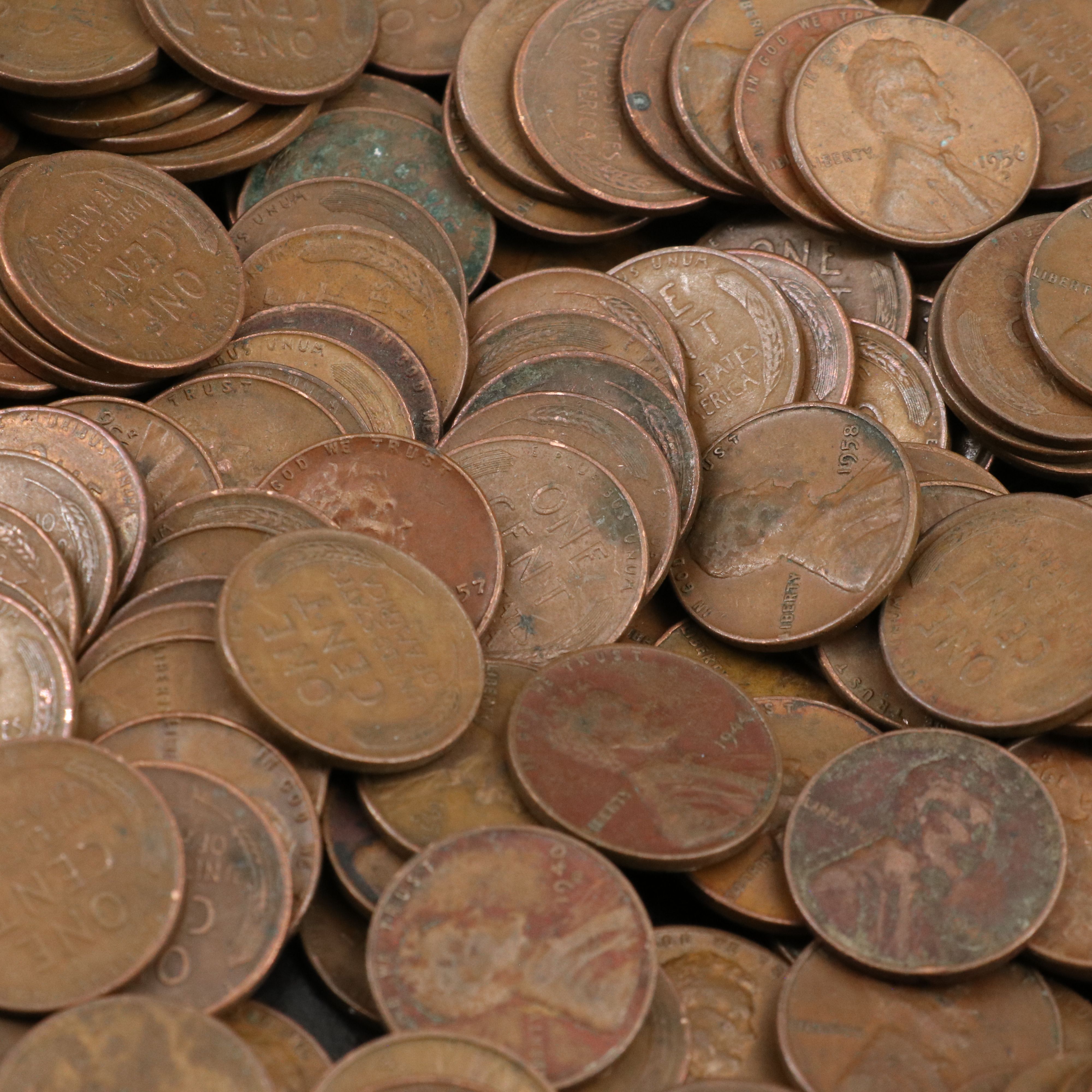 1,000 Lincoln Wheat Cents