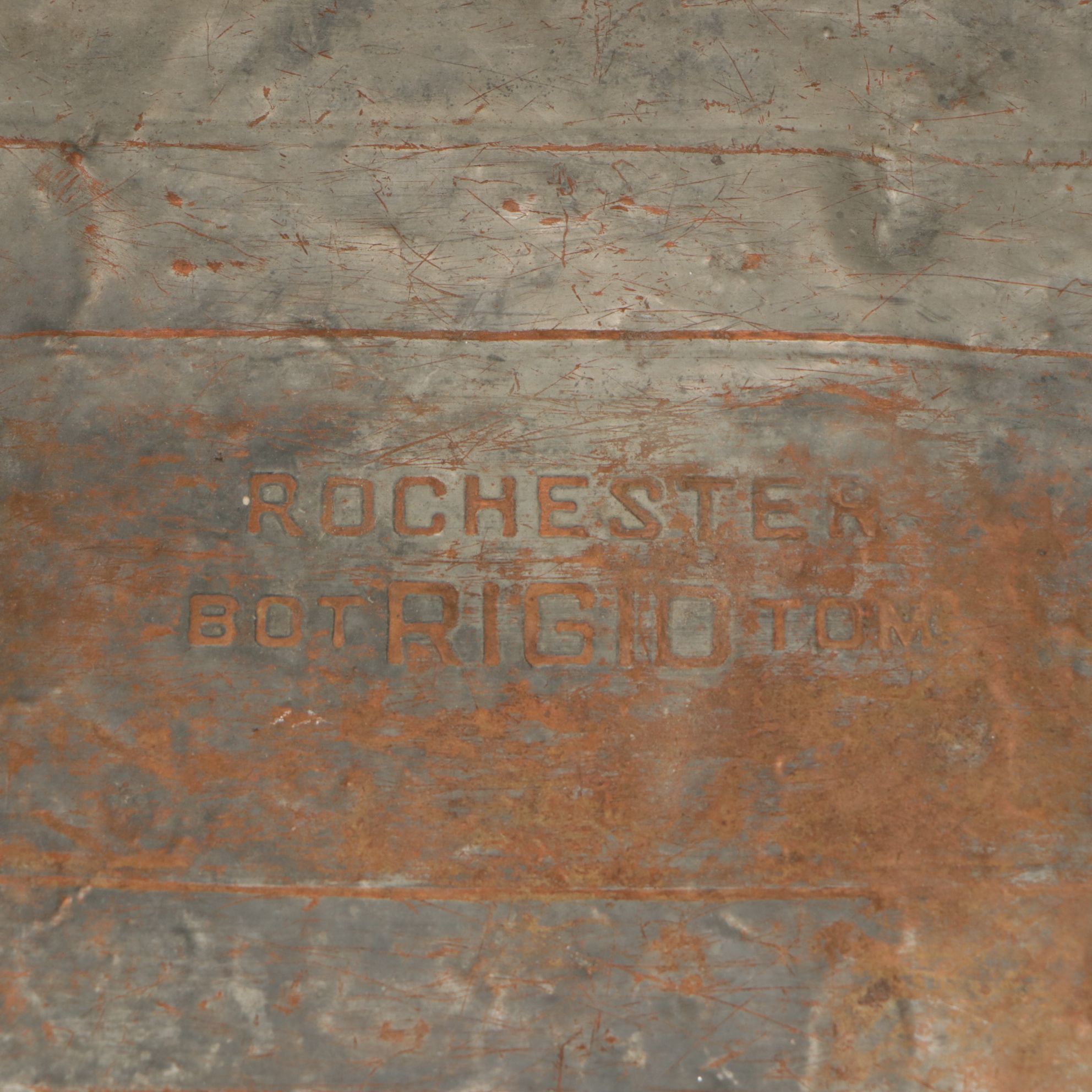 Tin Lined Copper Boiler Wash Tub With Wood Handles