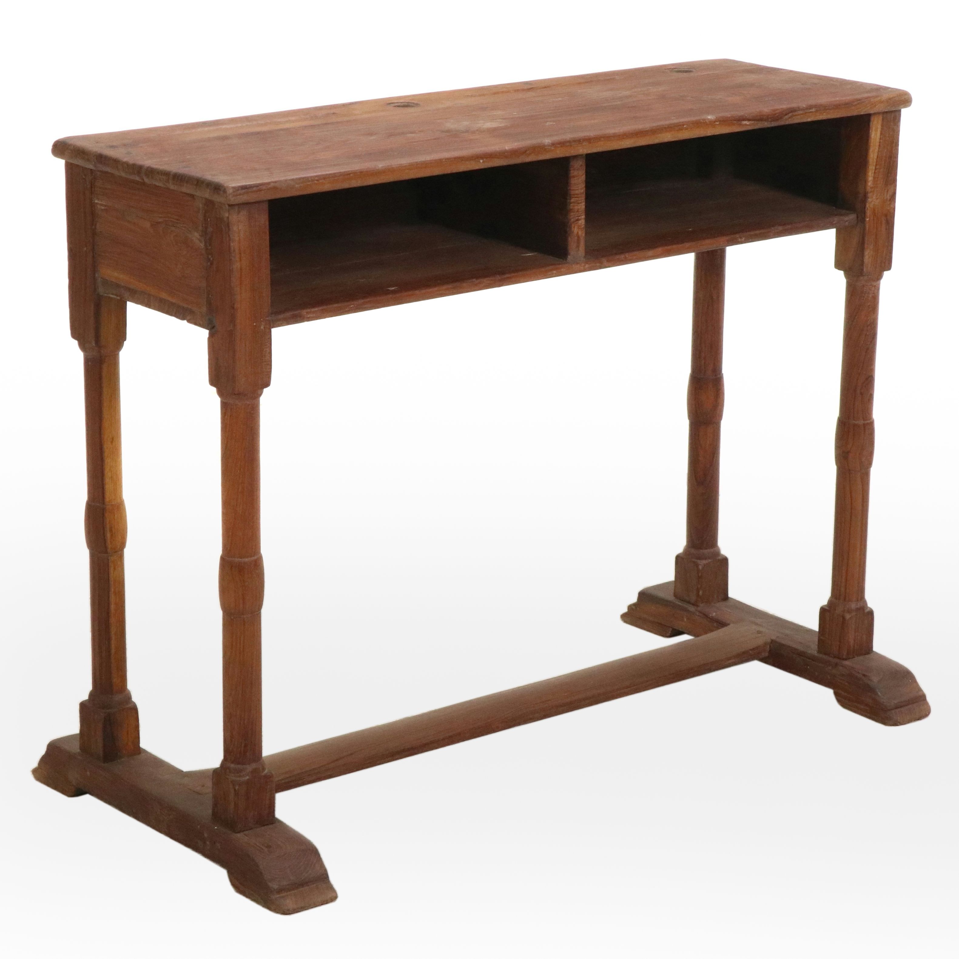 A. Manilal & Co. Furniture Makers Wooden Hall Table