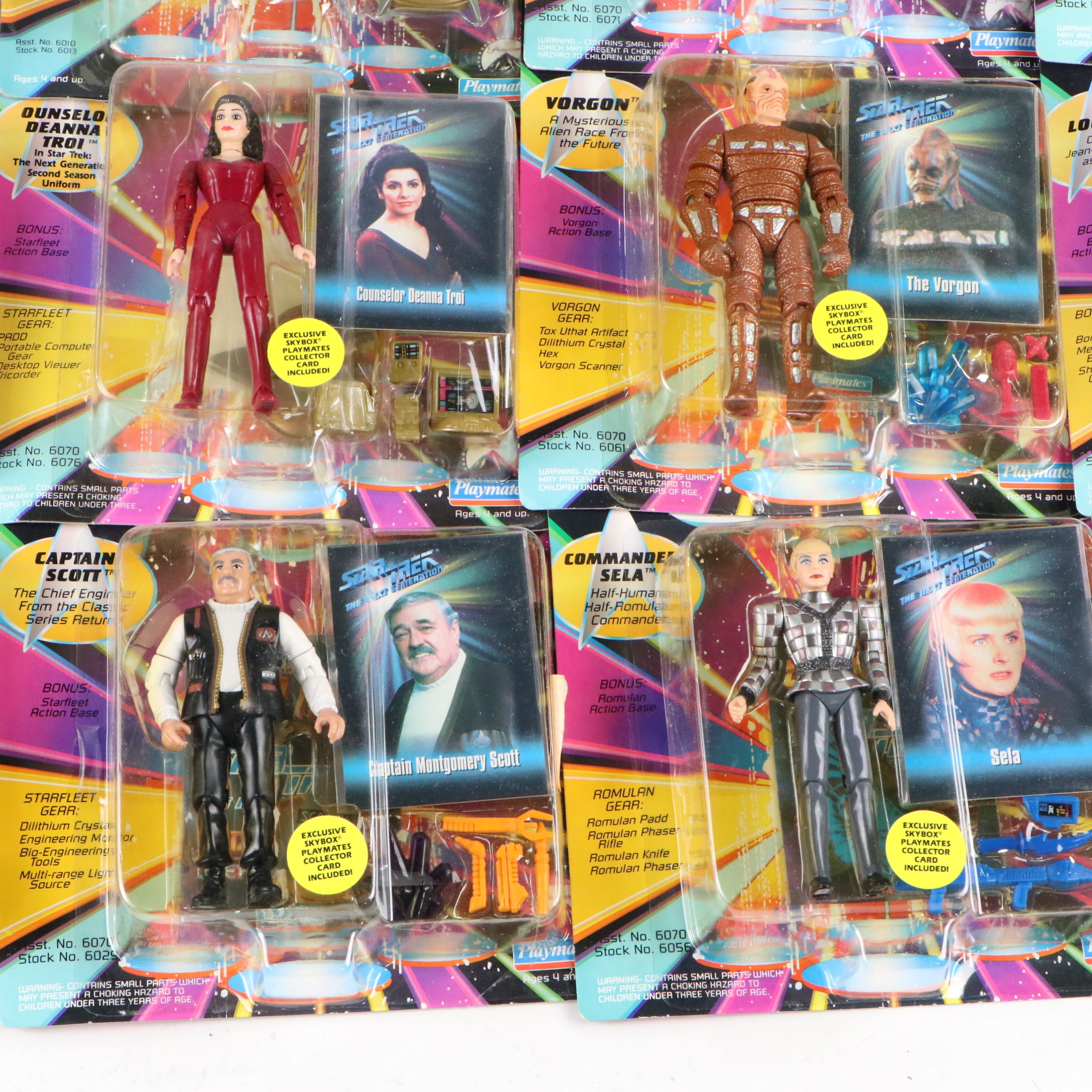 Star Trek: the Next Generation Action Figures in Original Packaging, 1990s