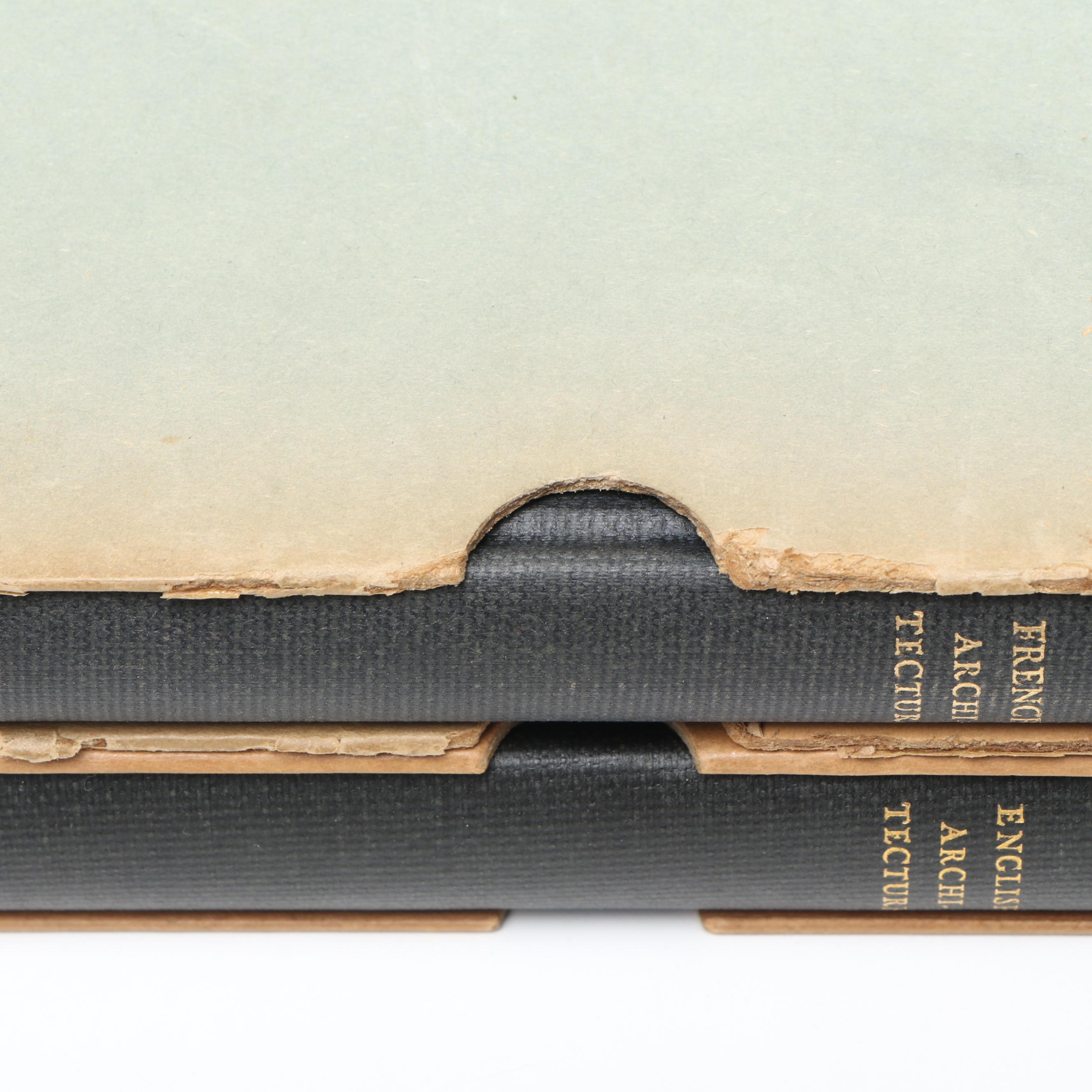 European Architecture Monographs "The Tuileries Brochures" Four-Volume Set