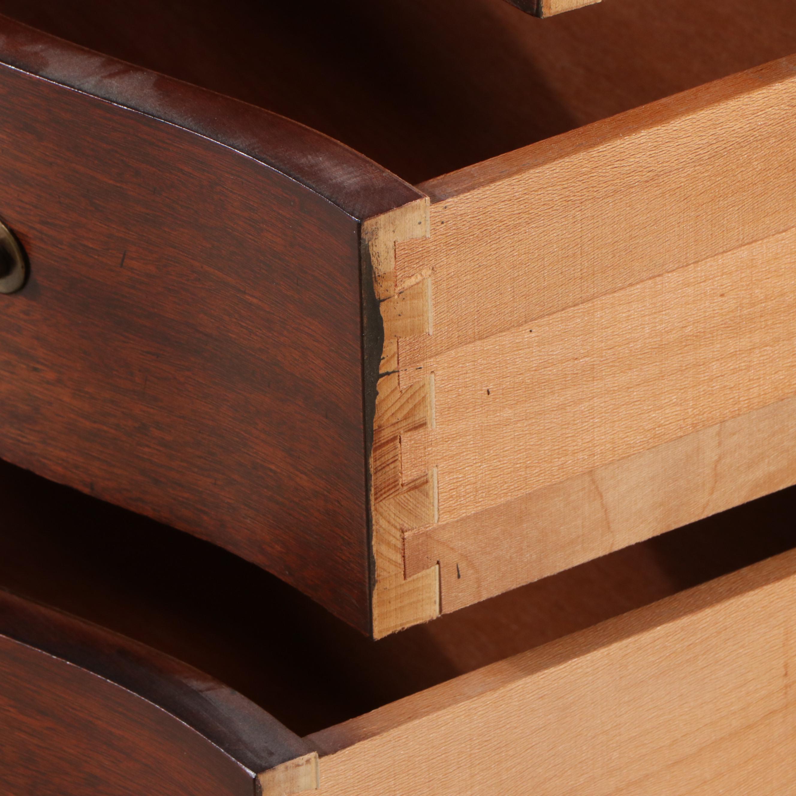 Jasper Cabinet Chippendale Style Mahogany Secretary Desk