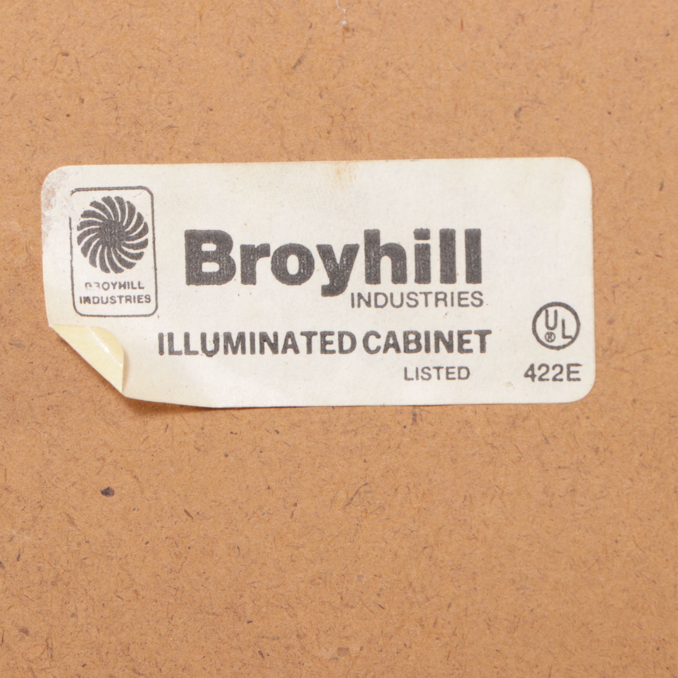 Broyhill Illuminated Wooden Display Cabinet