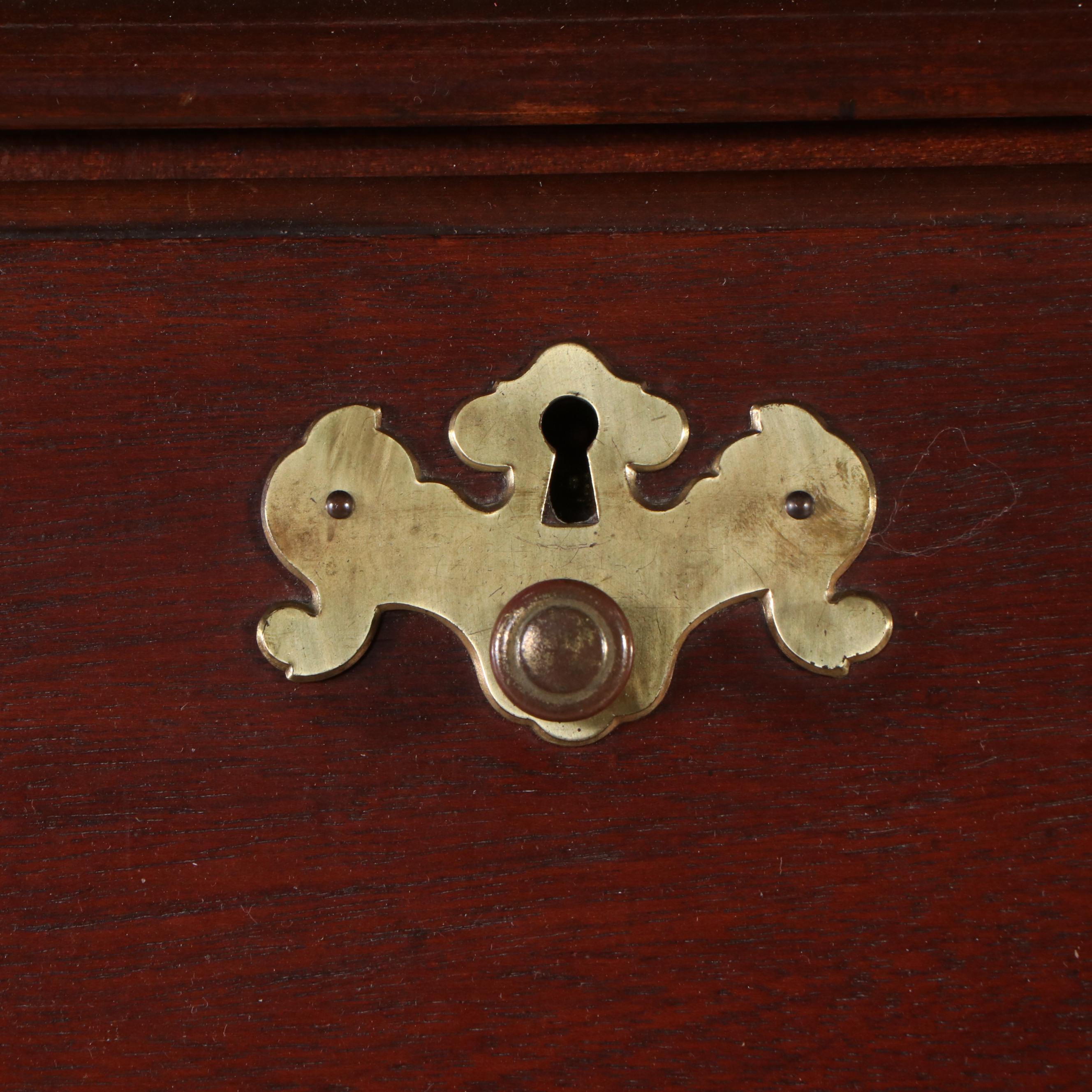 Jasper Cabinet Chippendale Style Mahogany Secretary Desk