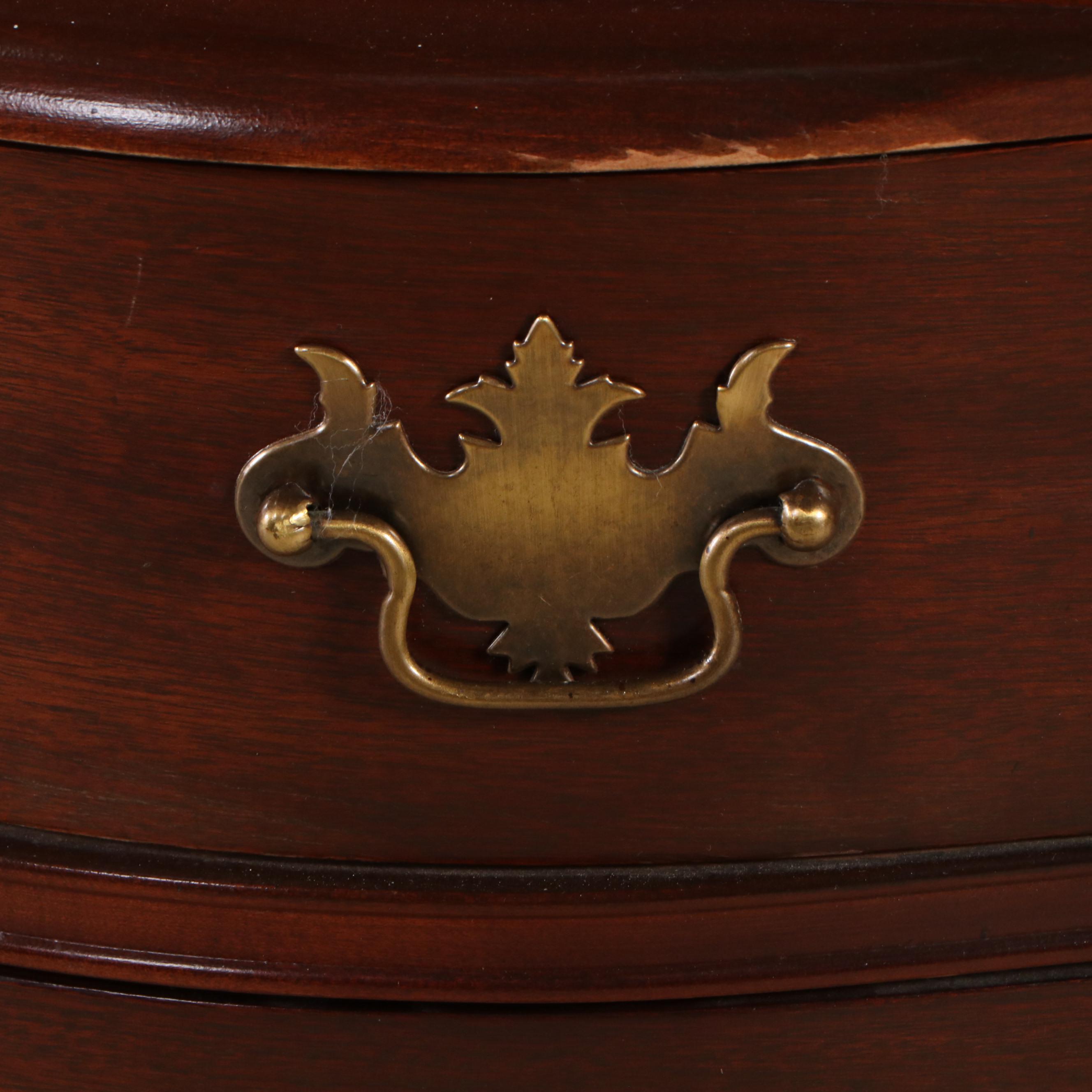 Jasper Cabinet Chippendale Style Mahogany Secretary Desk