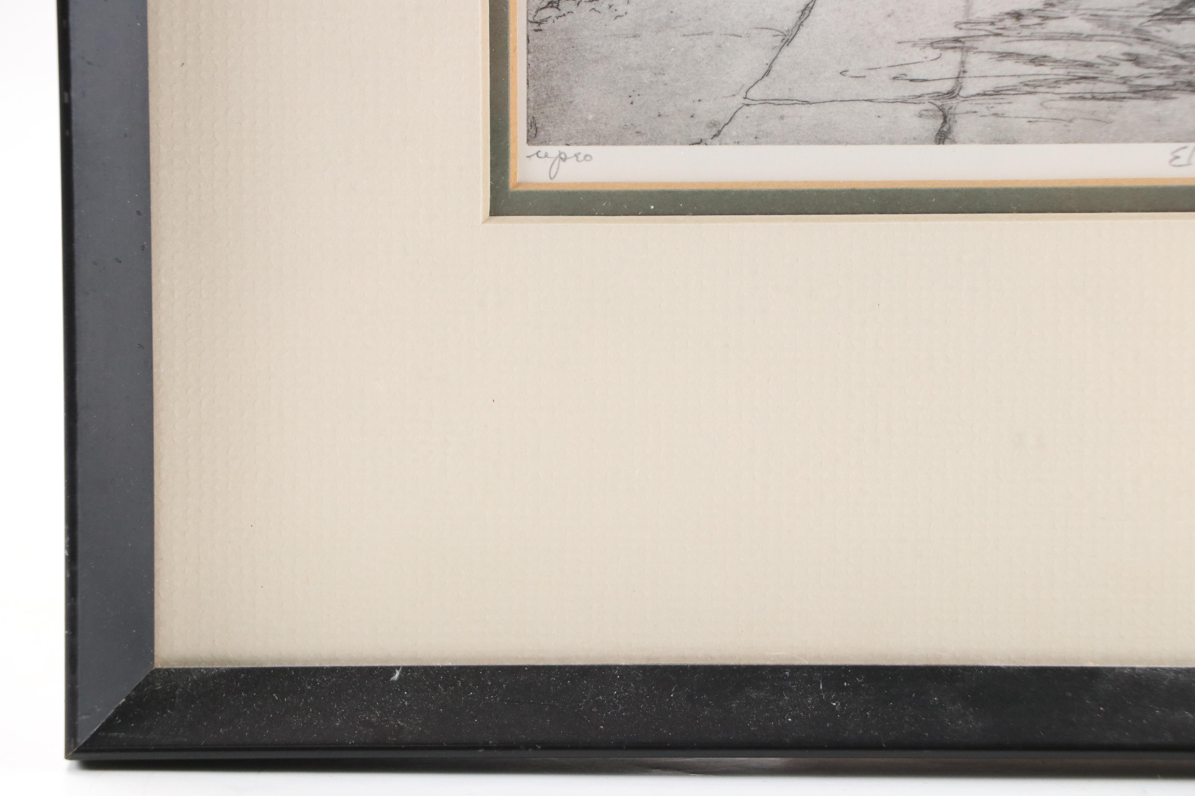 Elizabeth O'Neill Verner Lithograph "In the Shadow of St. Michaels," 20th C.