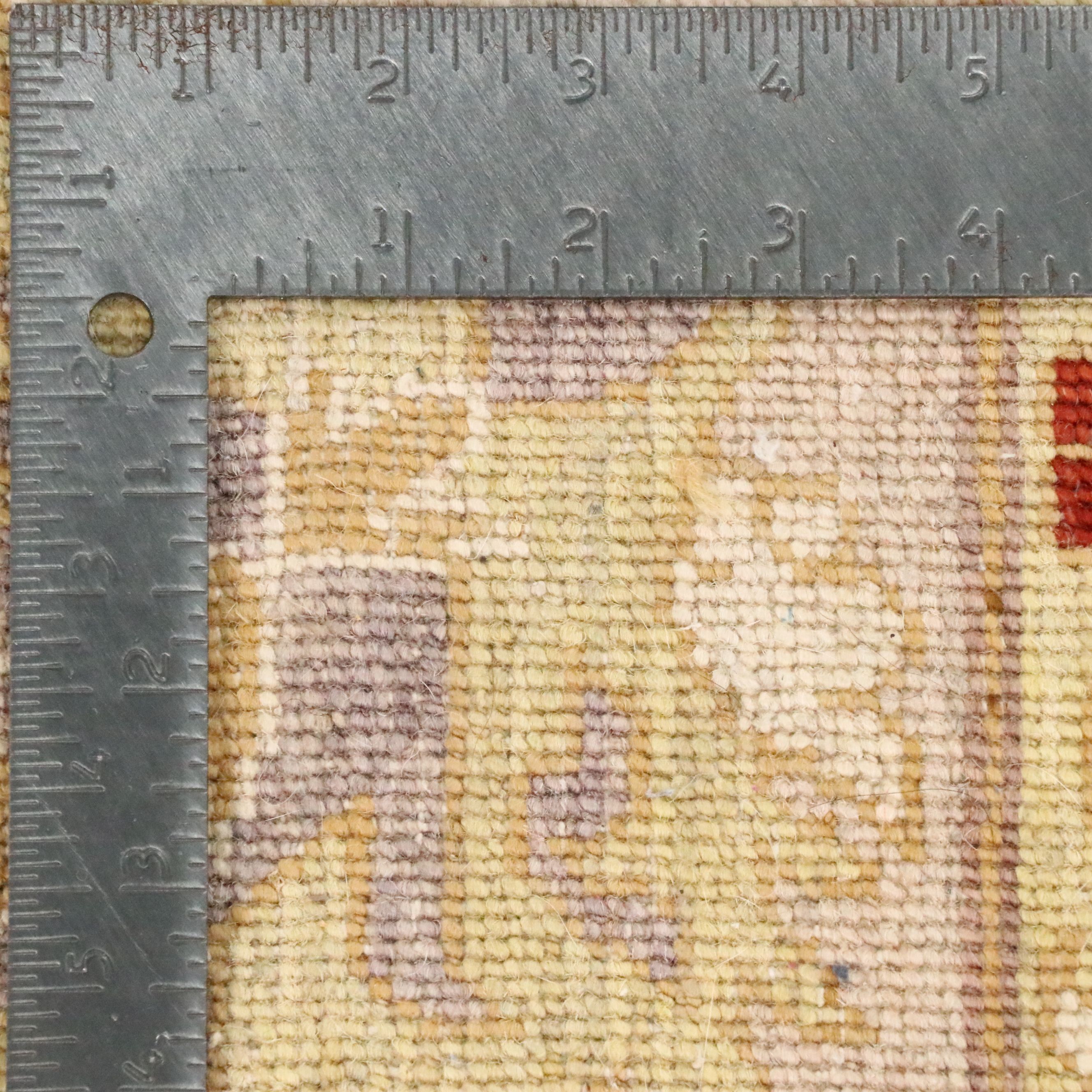 9'2 x 11'9 Hand-Knotted Pakistani Peshawar Area Rug